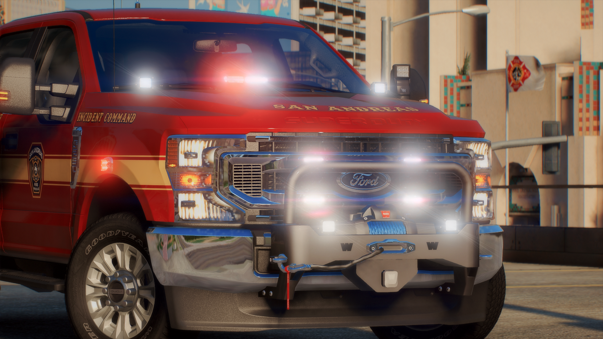 2020 Ford F-250 Fire Batt Truck