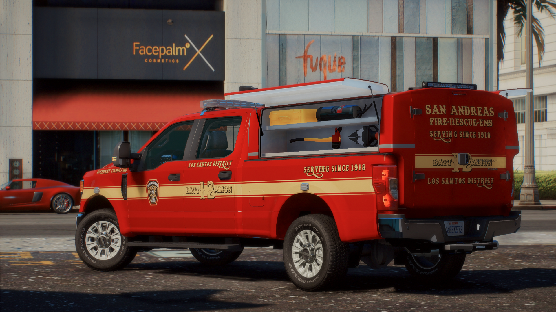 2020 Ford F-250 Fire Batt Truck