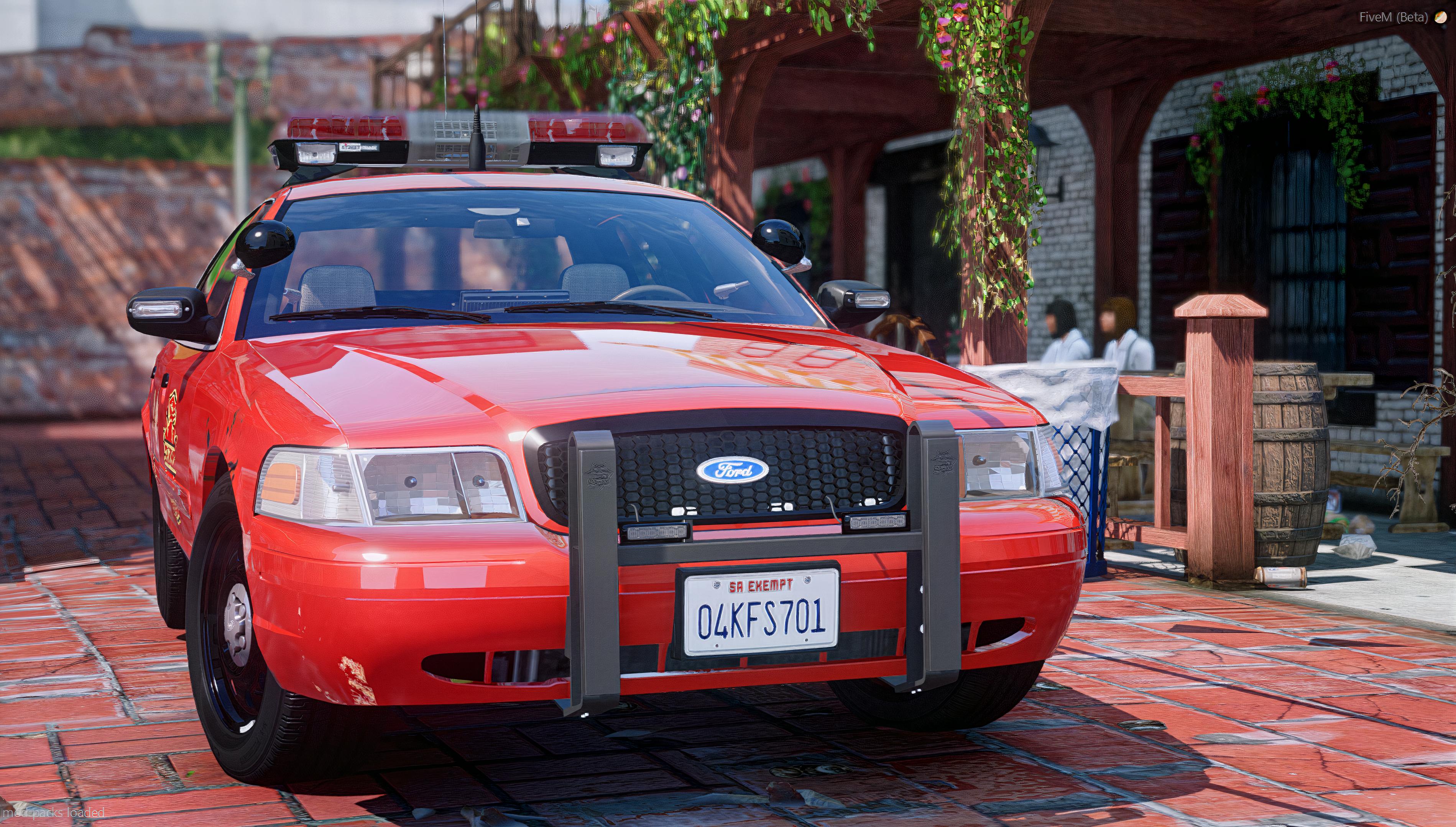 2011 Crown Victoria Fire Chief Sedan