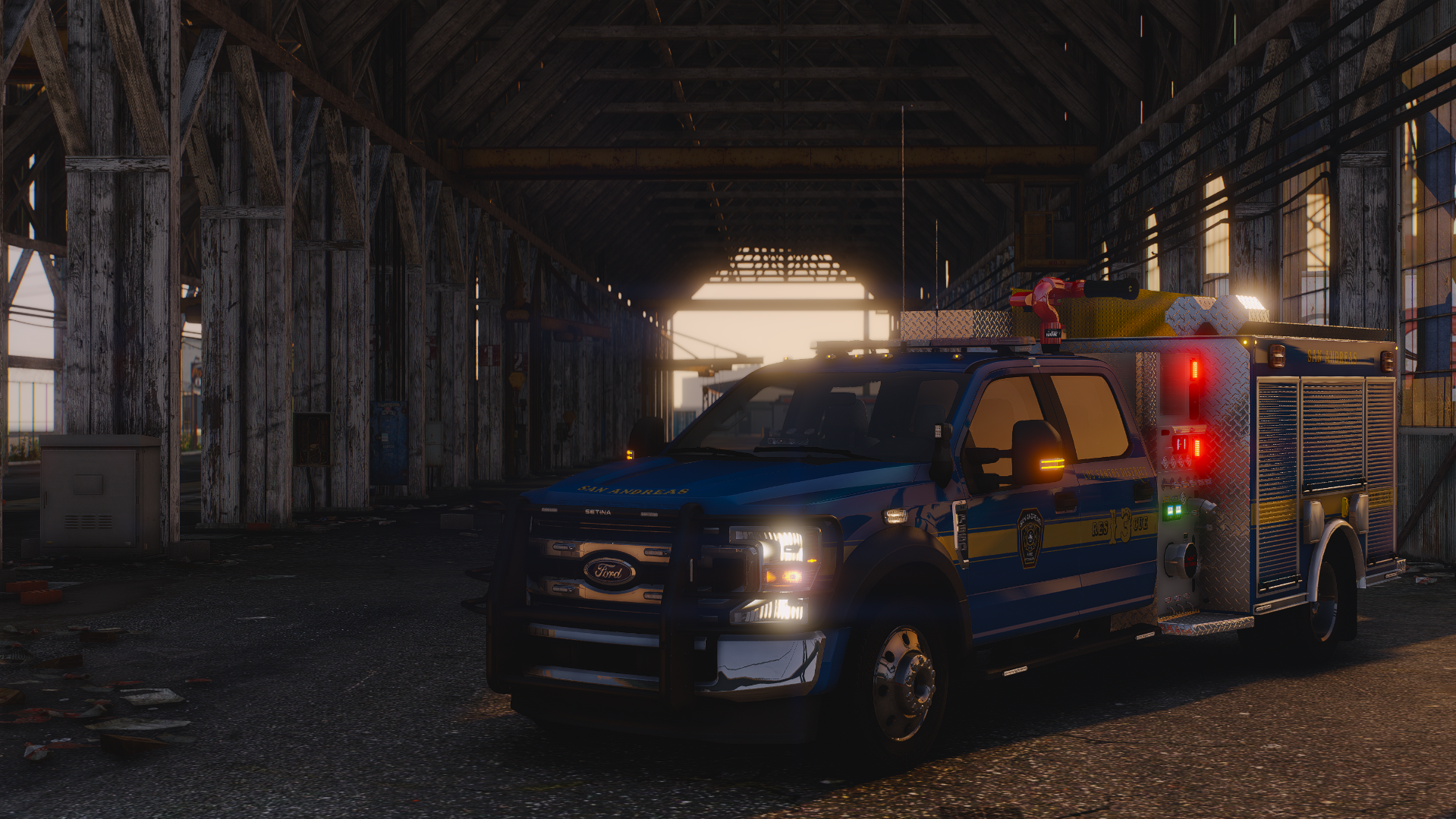 2022 F550 Mini Pumper