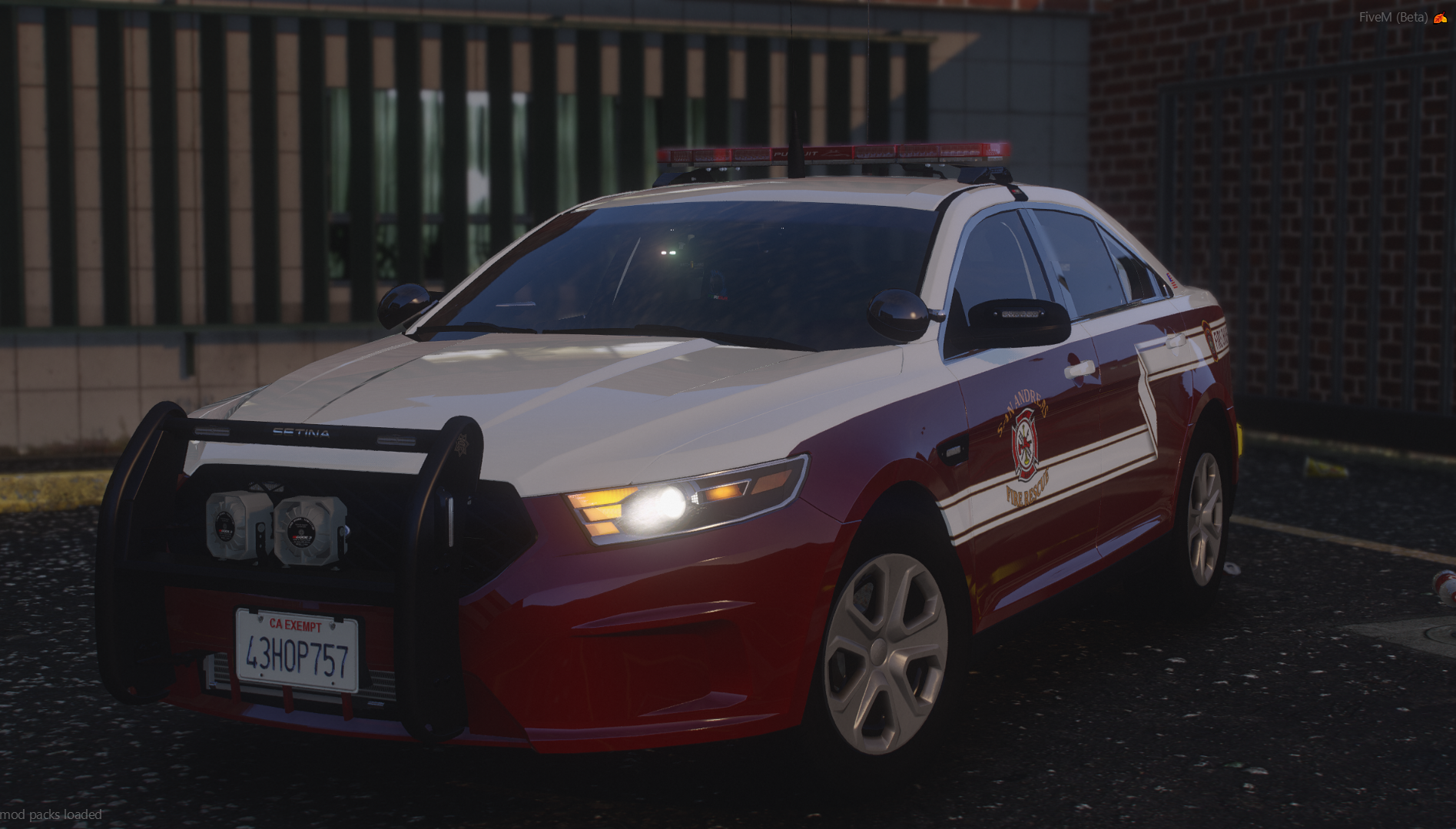 2018 Taurus Fire Sedan