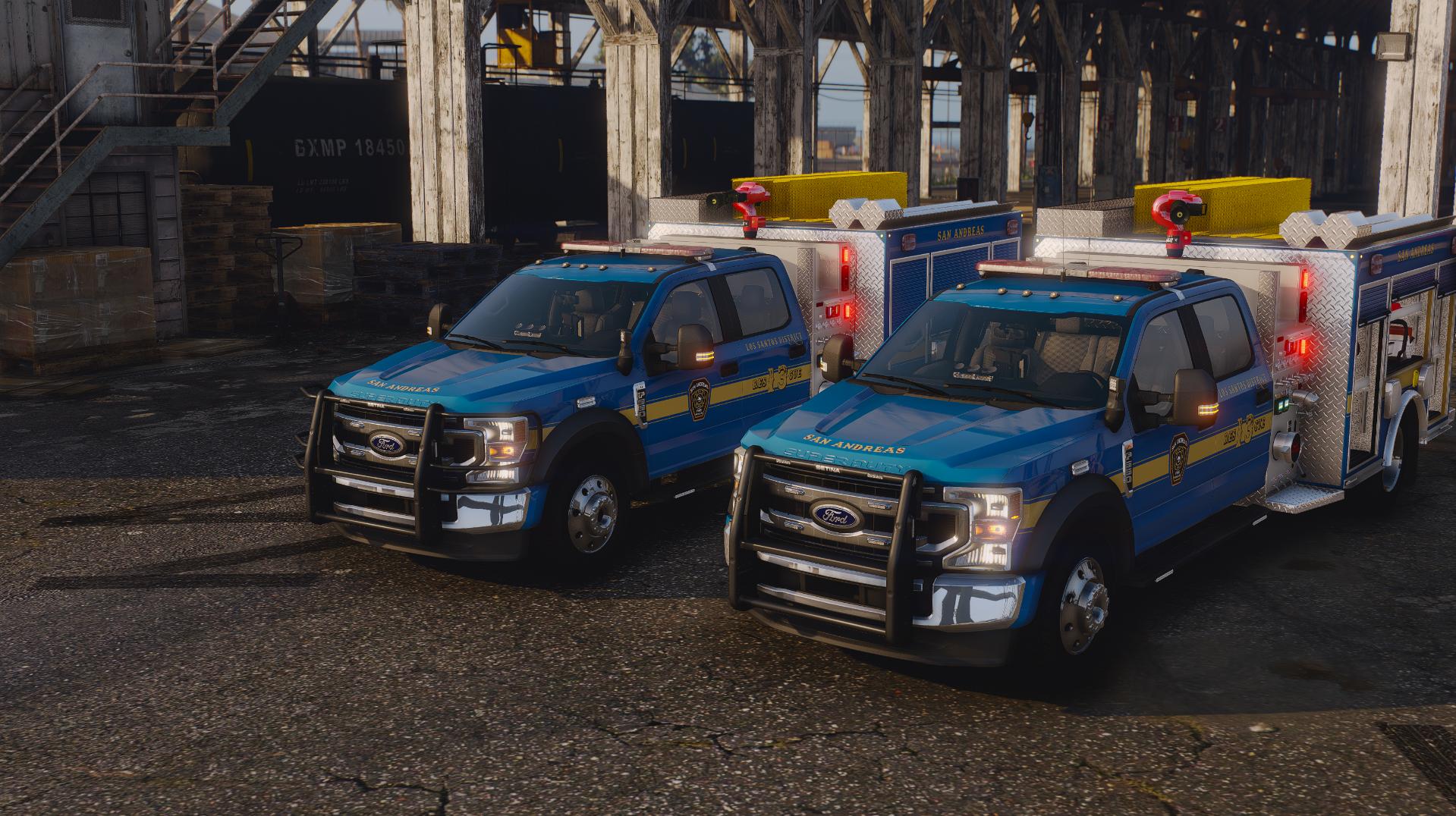 2022 F550 Mini Pumper