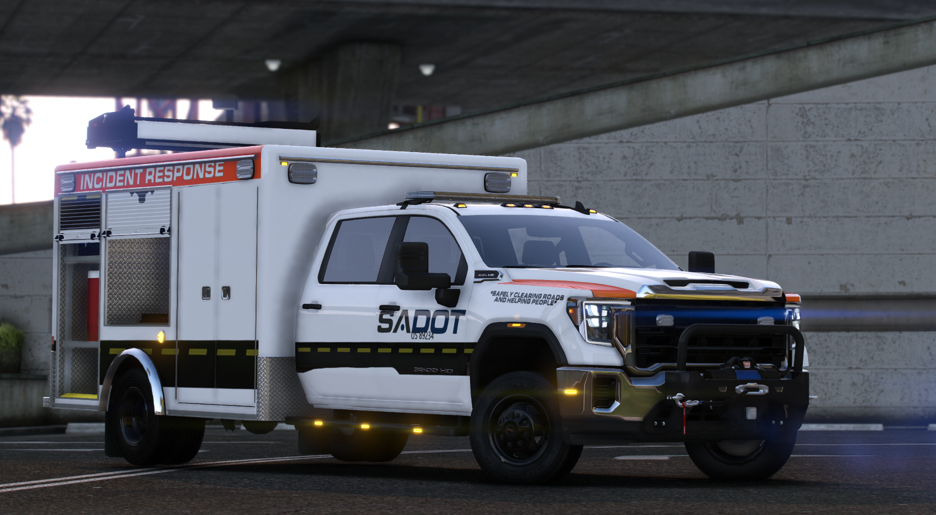 2023 Sierra 3500 SADOT Utility Box