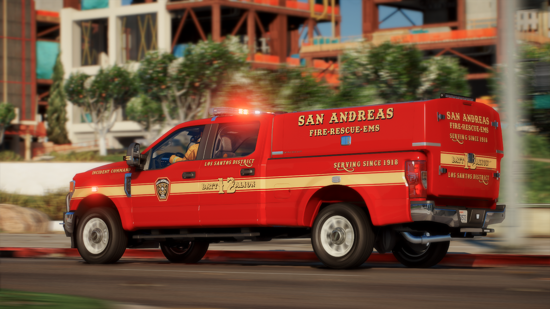 2020 Ford F-250 Fire Batt Truck