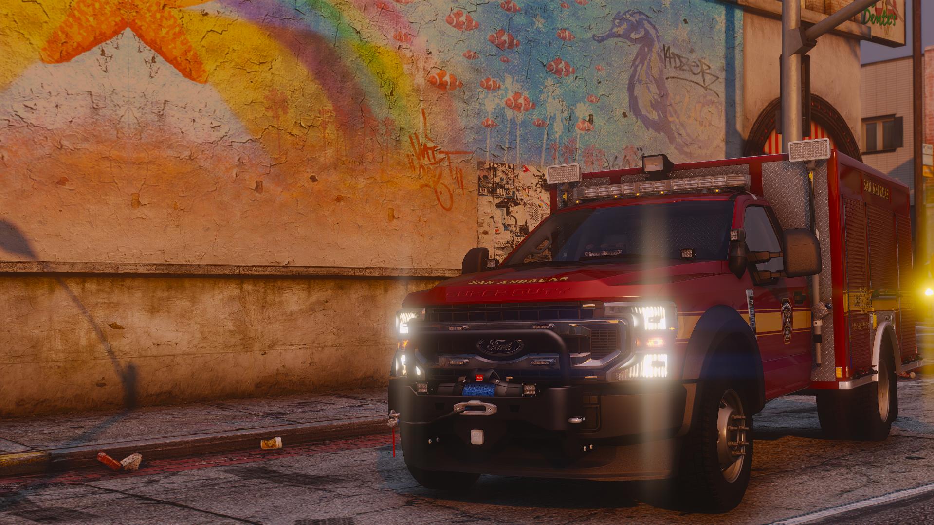 2022 Ford F-550 Single Cab Light Rescue