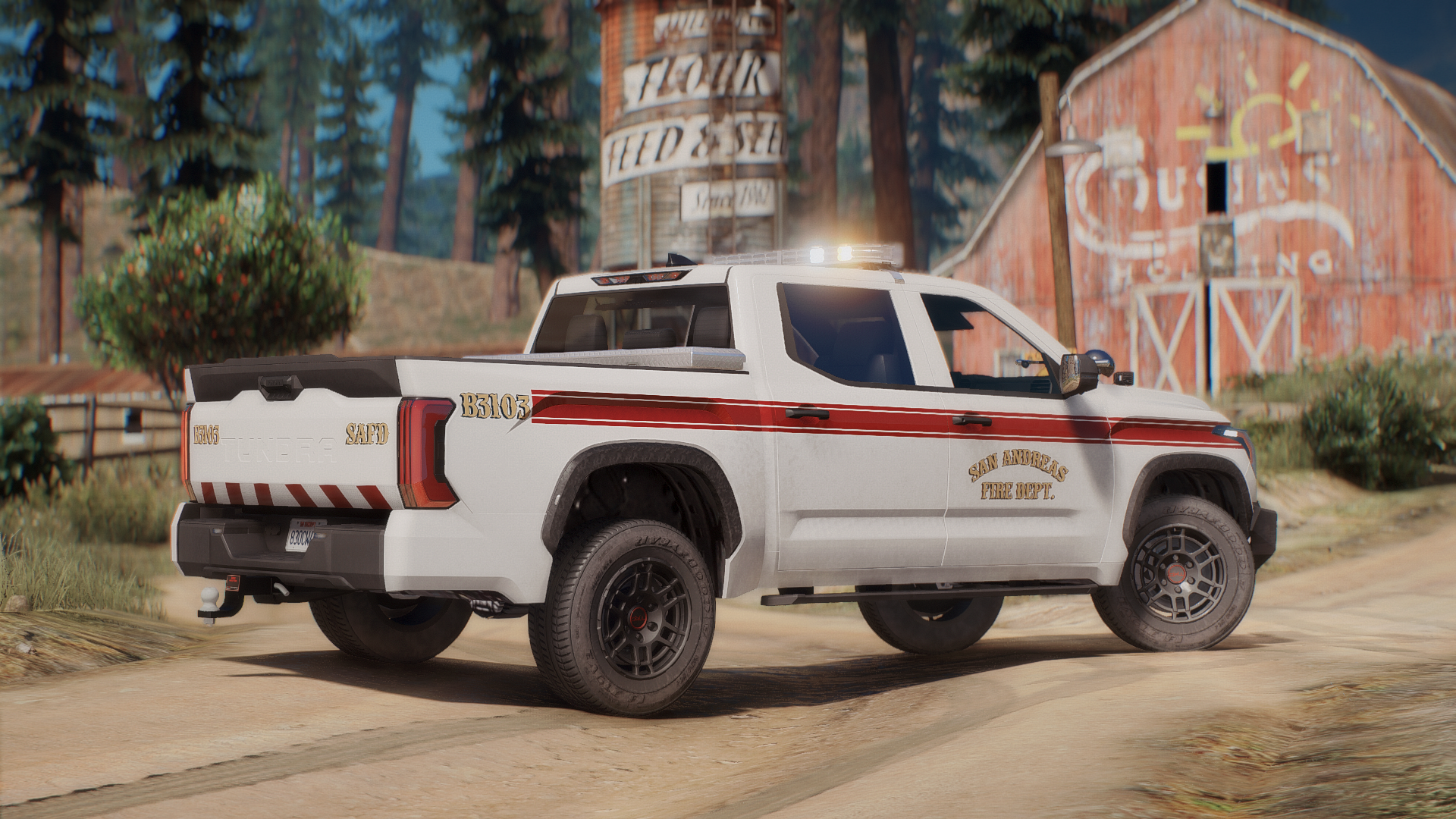 2023 Tundra SR Fire Batt Truck