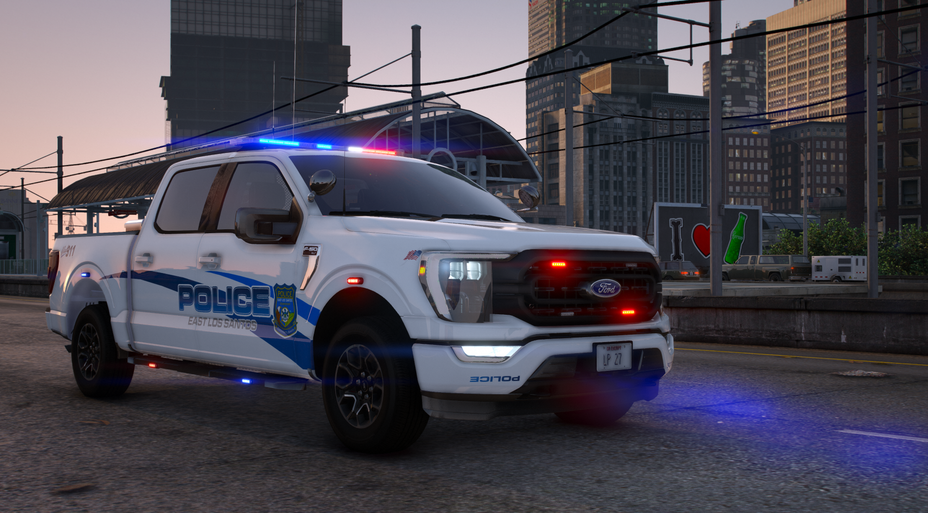 2023 Ford F150 XLT Whelen Setup