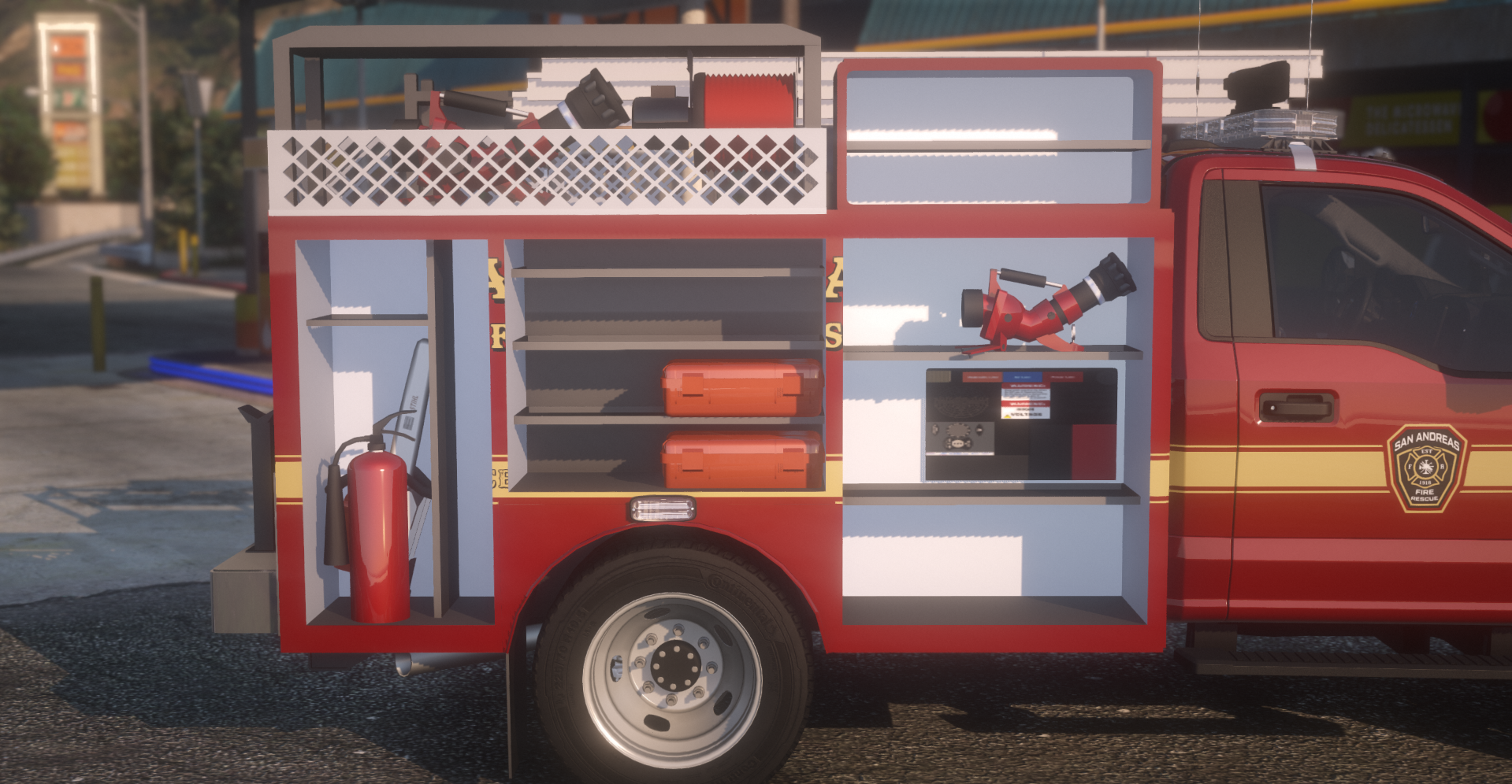 2020 Ford F-550 Fire Utility Truck