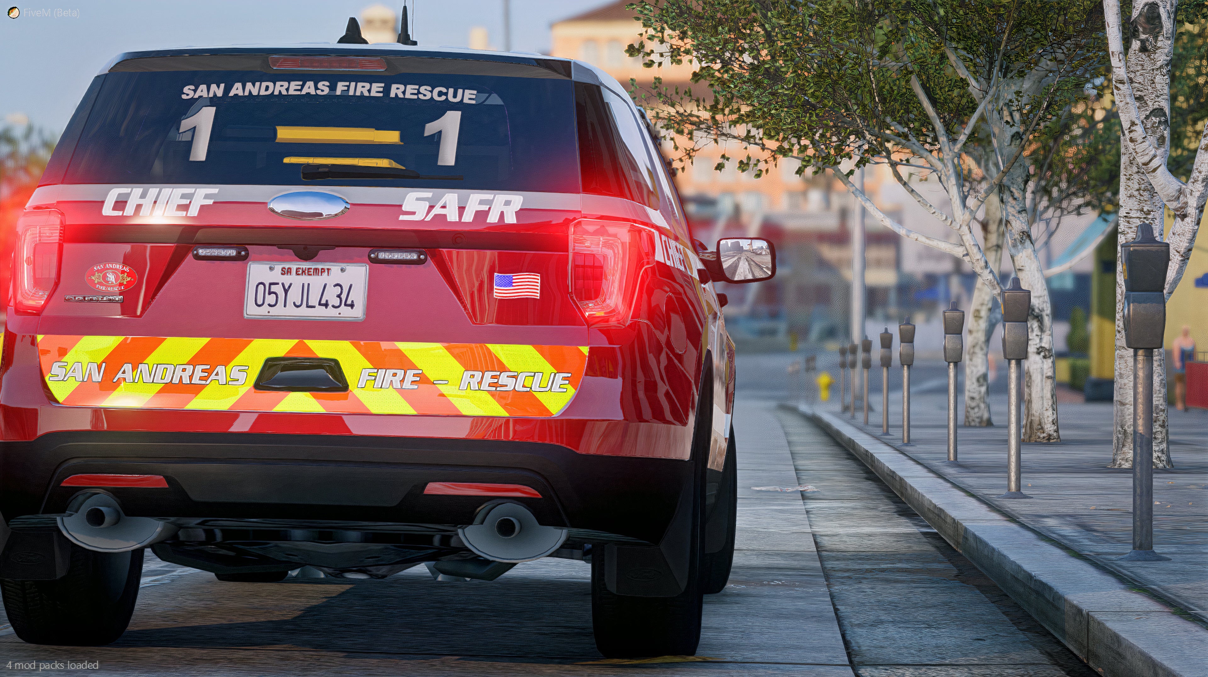2016 Explorer Fire Chief SUV