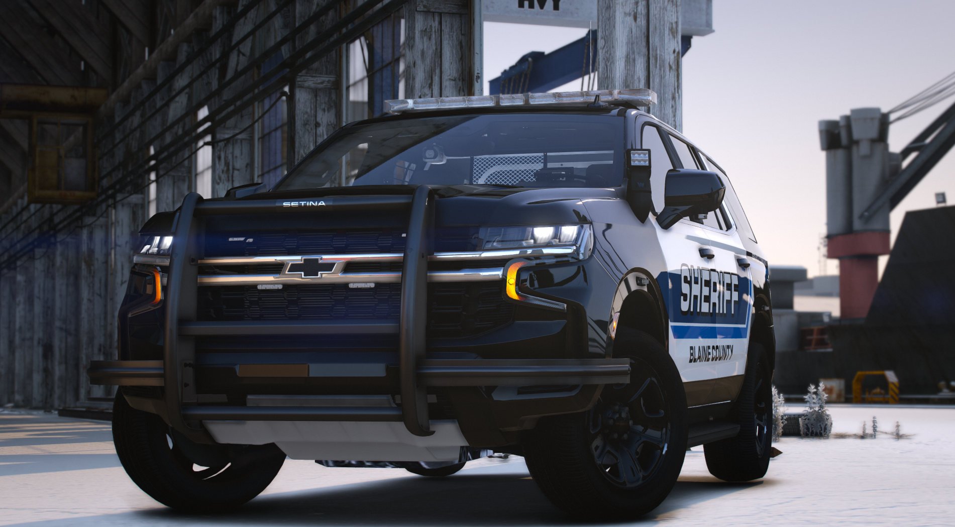 2023 Tahoe DVI Whelen Setup