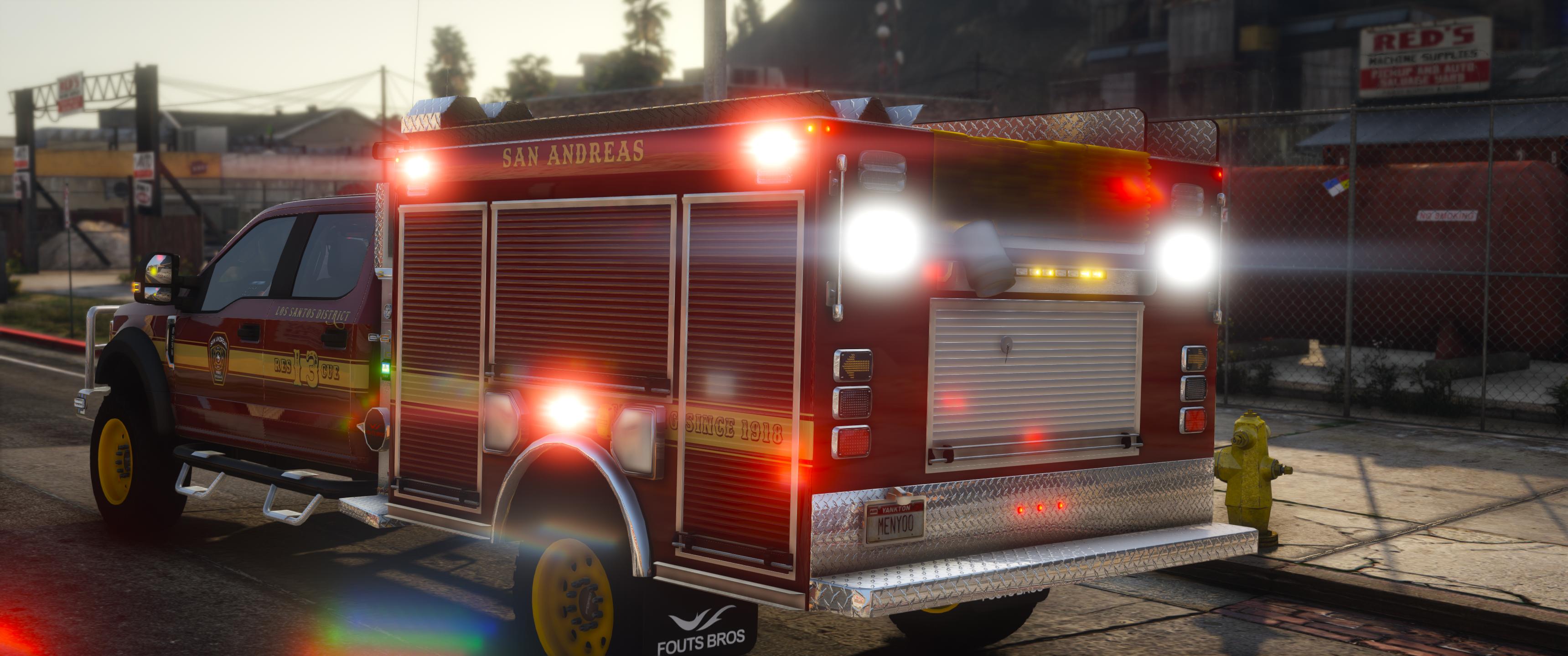 2022 F-550 Wildland Fire Rescue Truck