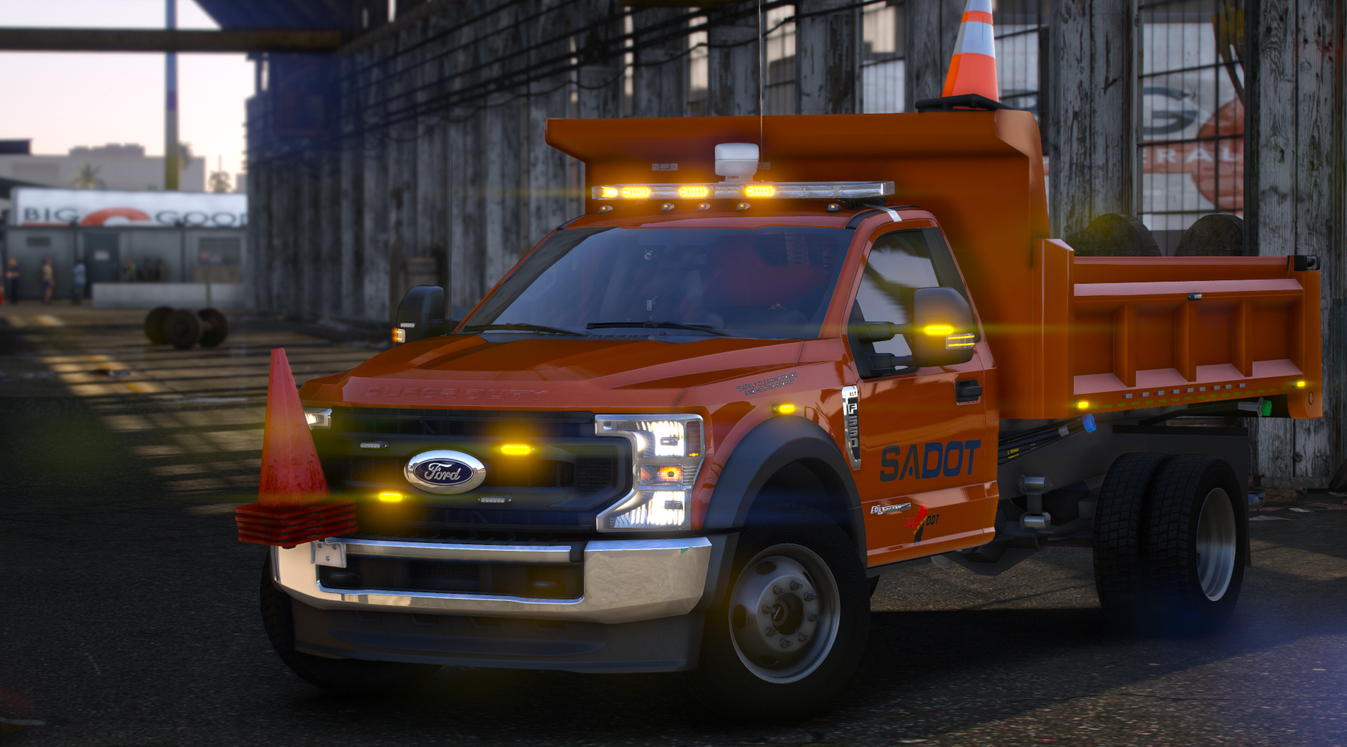 2022 Ford F550 Dump Body Bubble Variant
