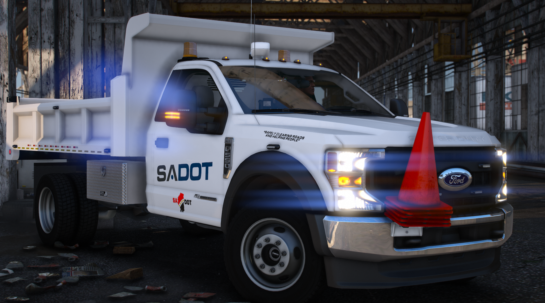 2022 Ford F550 Dump Body Bubble Variant