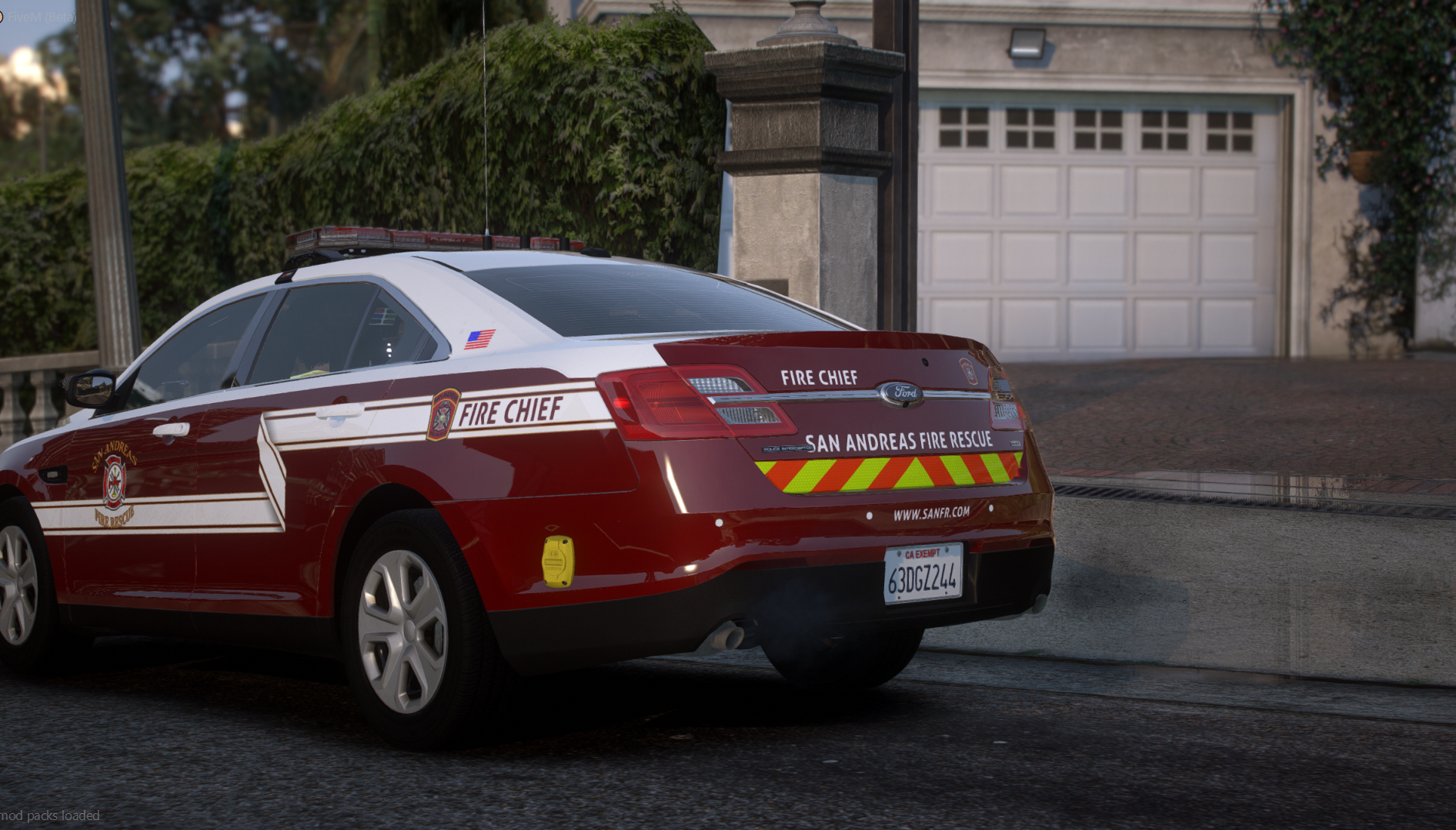 2018 Taurus Fire Sedan