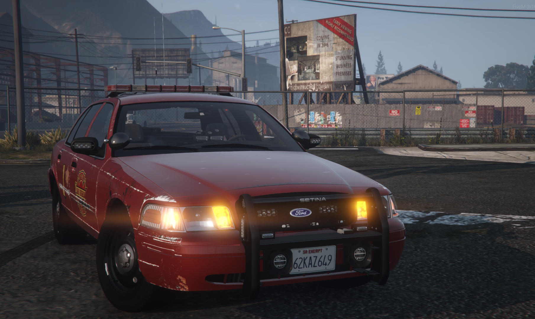 2011 Crown Victoria Patriot Edition Fire Chief