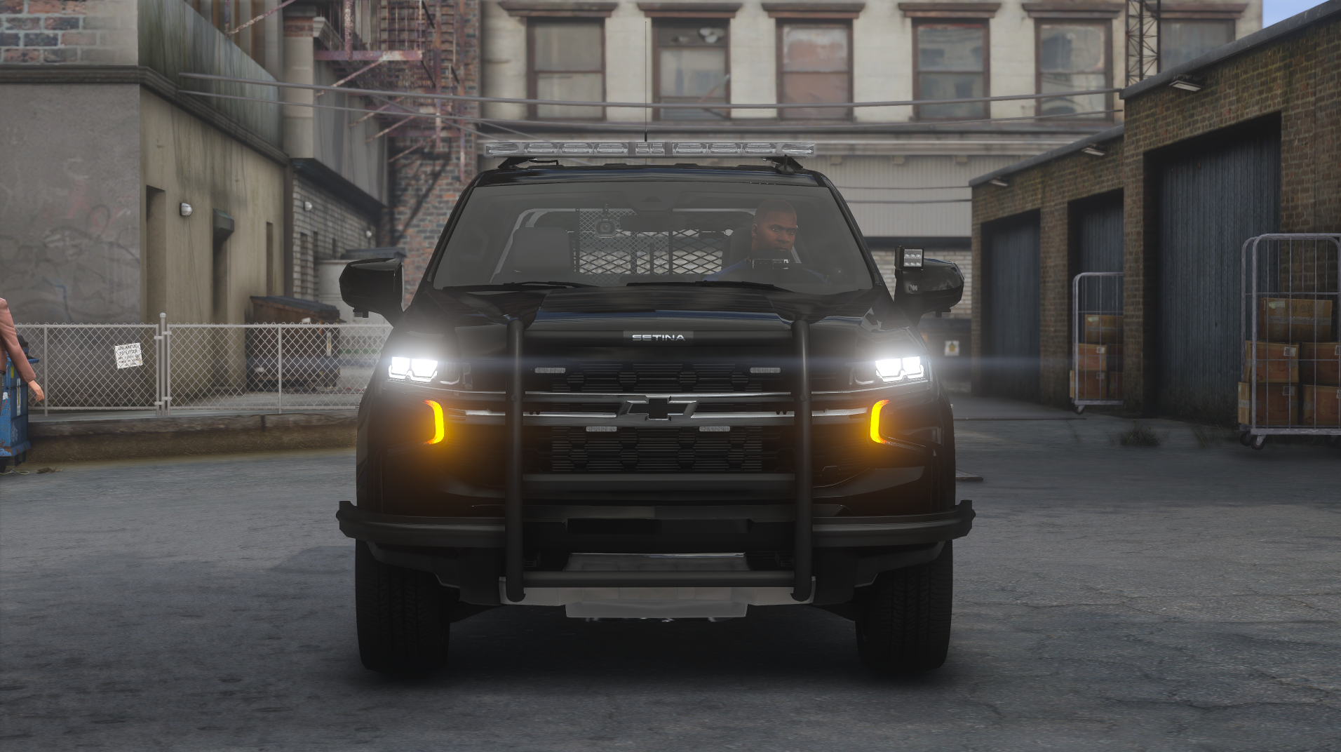 2023 Tahoe DVI Whelen Setup