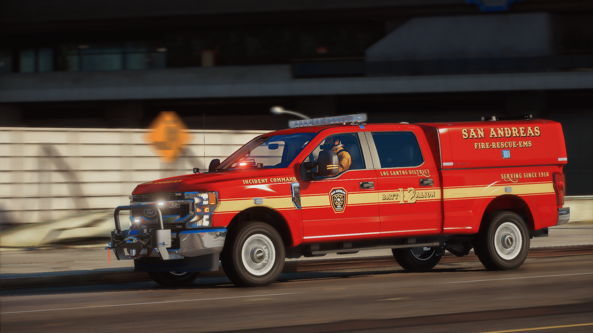 2020 Ford F-250 Fire Batt Truck