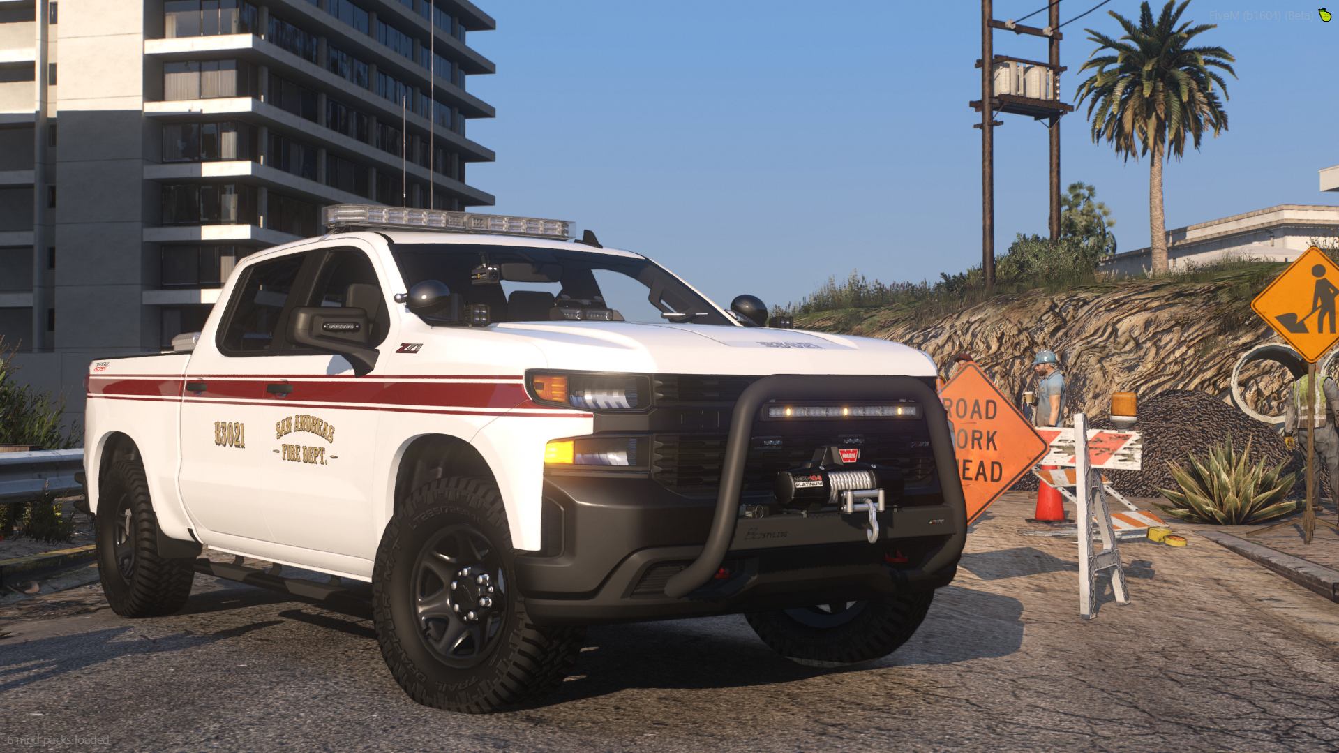 2021 Silverado 1500 TrailBoss Fire Batt Truck