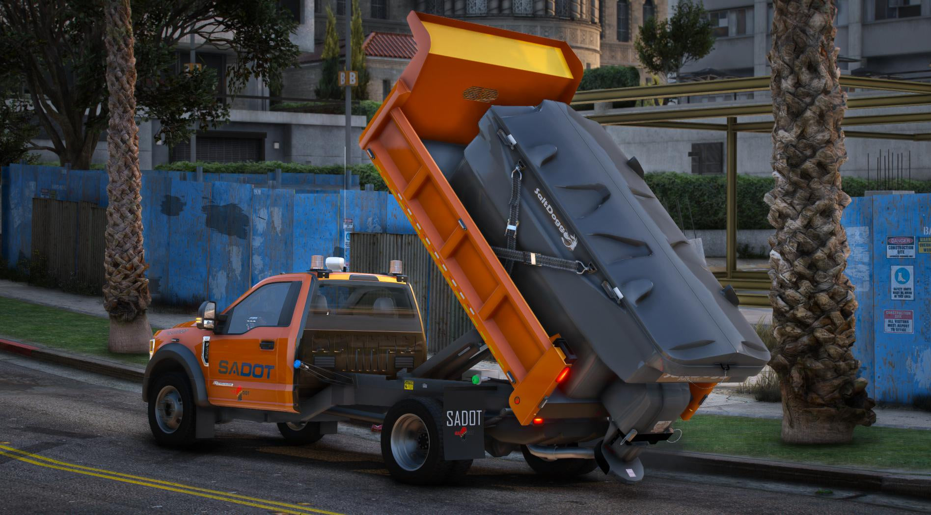 2022 Ford F550 Dump Body Bundled