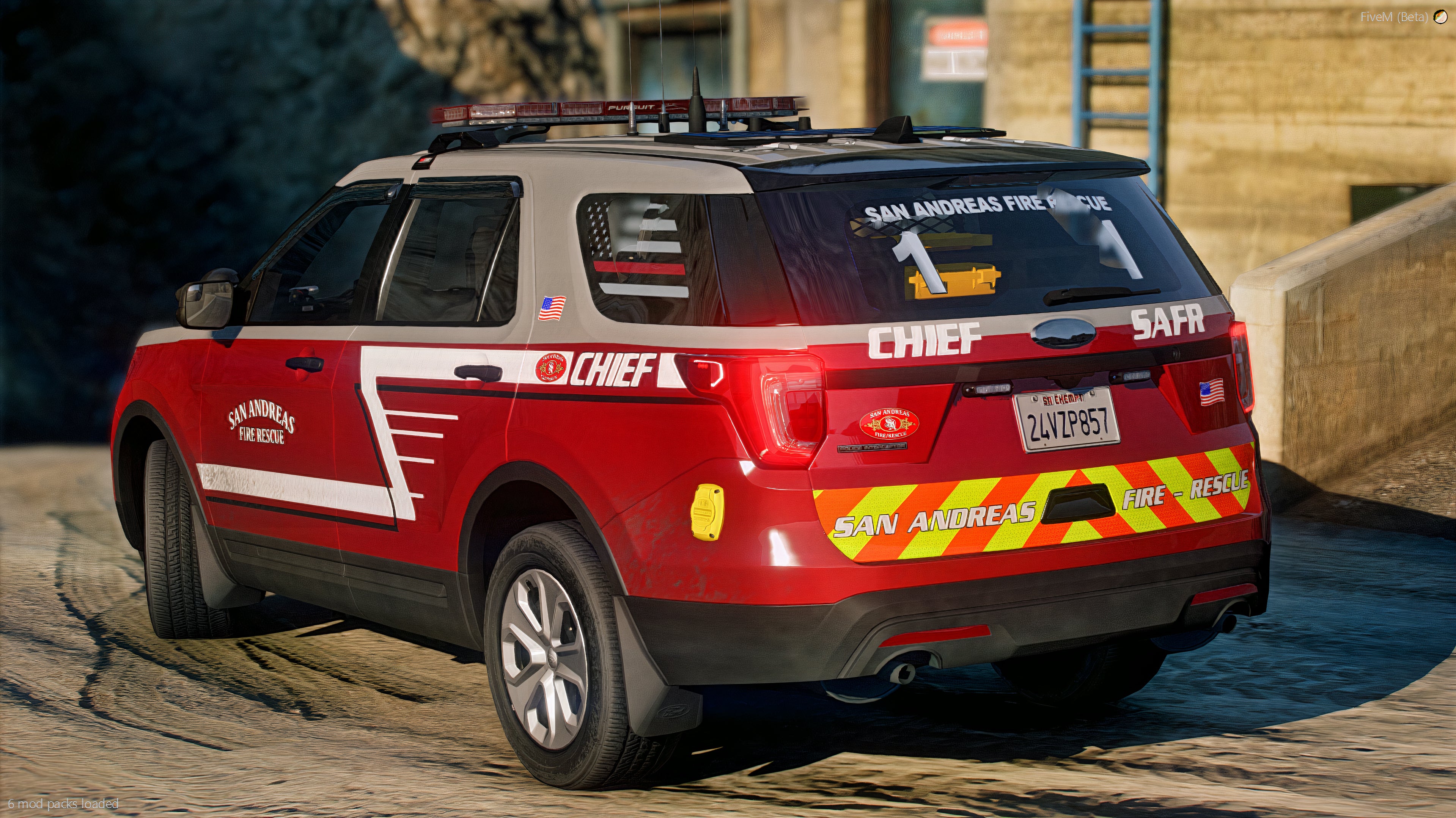 2016 Explorer Fire Chief SUV