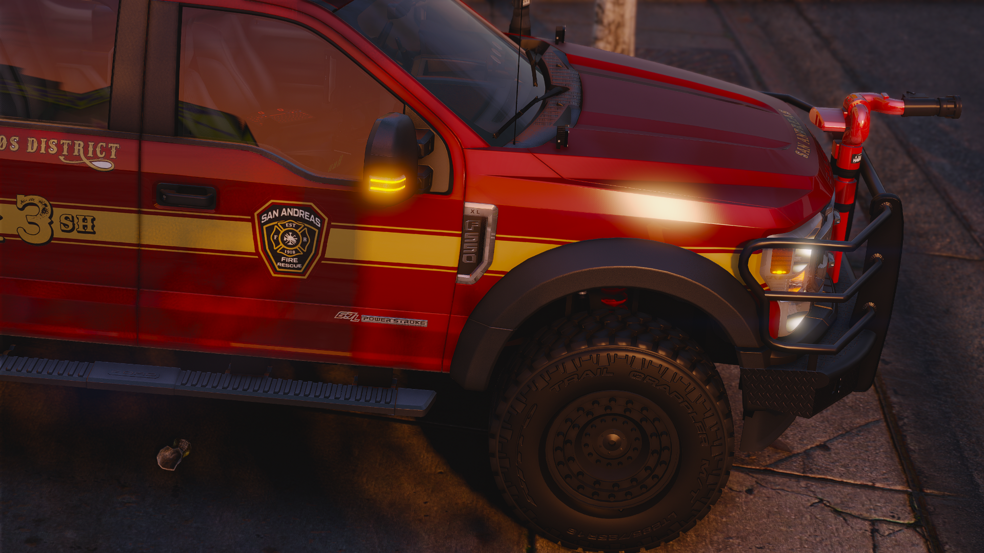 2022 Ford F-550 Crew Cab Water Suppression Truck