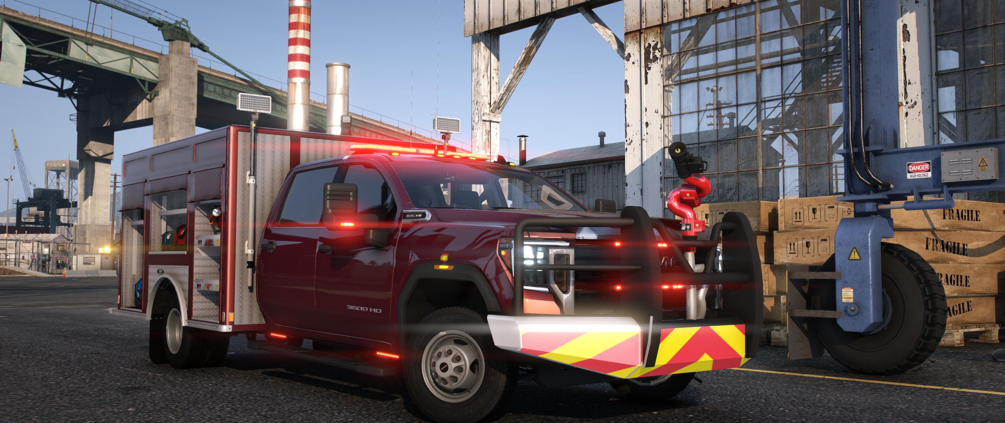 2023 Sierra 3500 HD Fire Suppression Truck