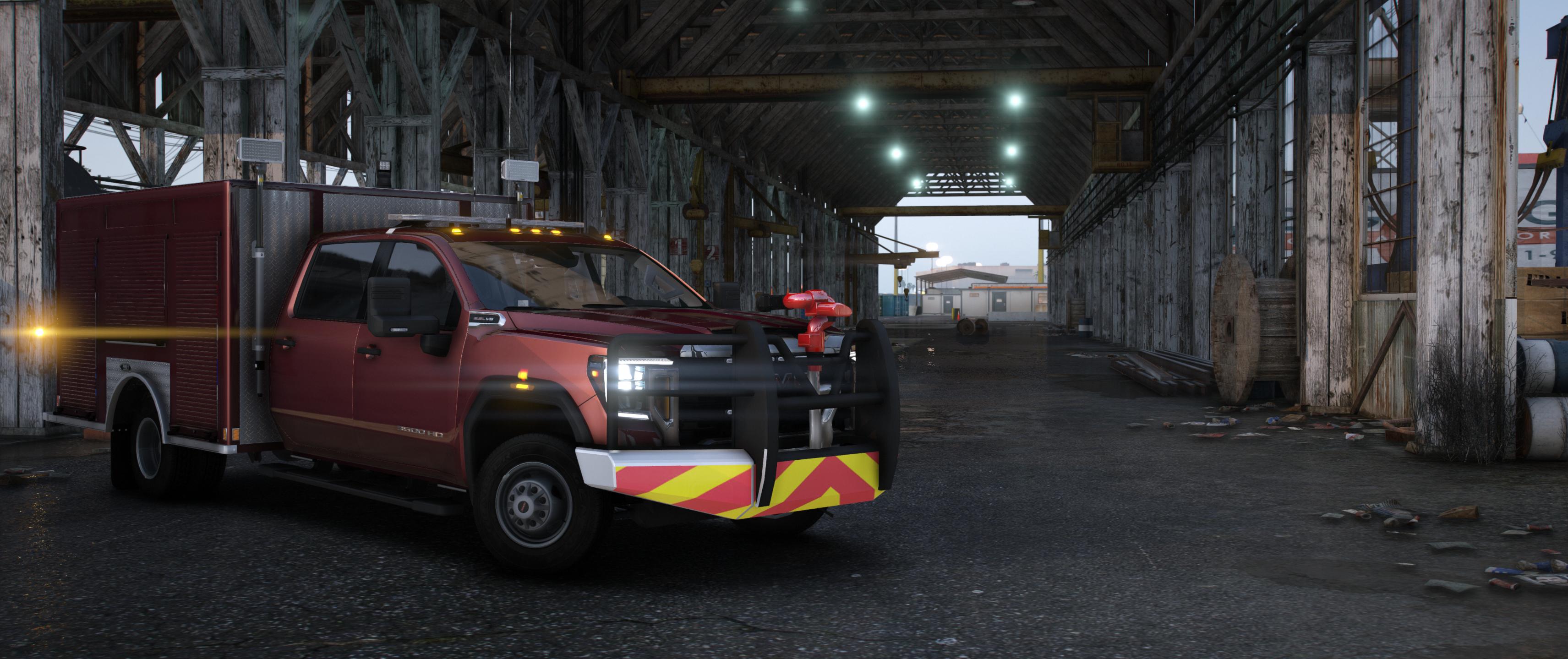 2023 Sierra 3500 HD Fire Suppression Truck
