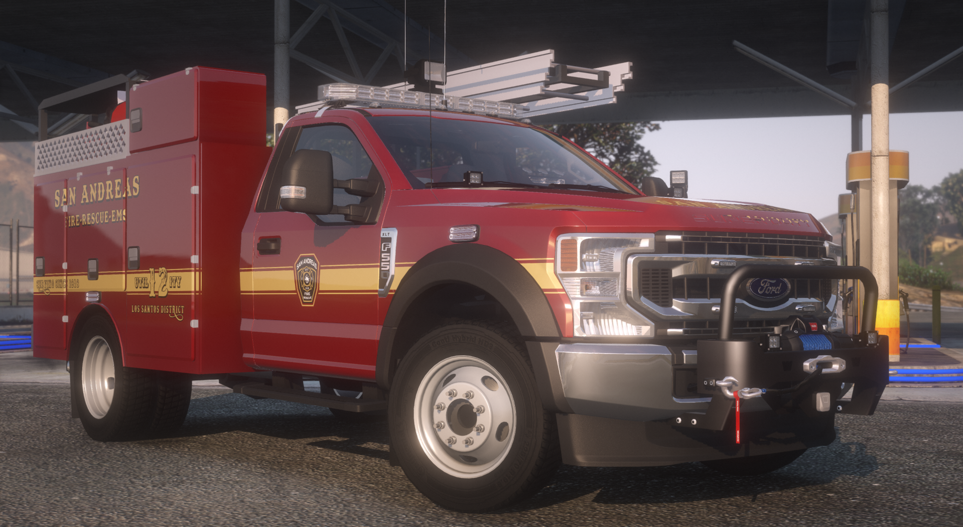2020 Ford F-550 Fire Utility Truck