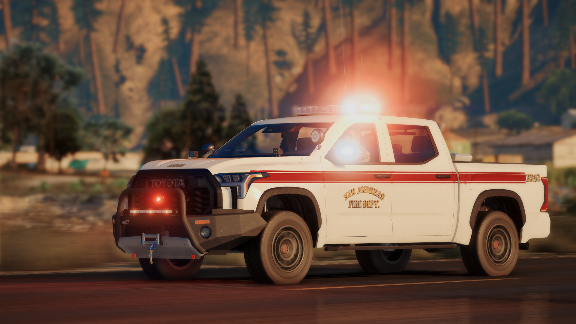 2023 Tundra SR Fire Batt Truck