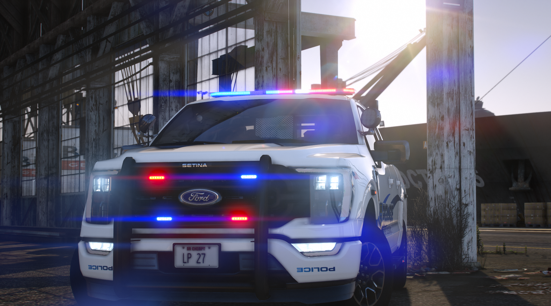 2023 Ford F150 XLT Whelen Setup