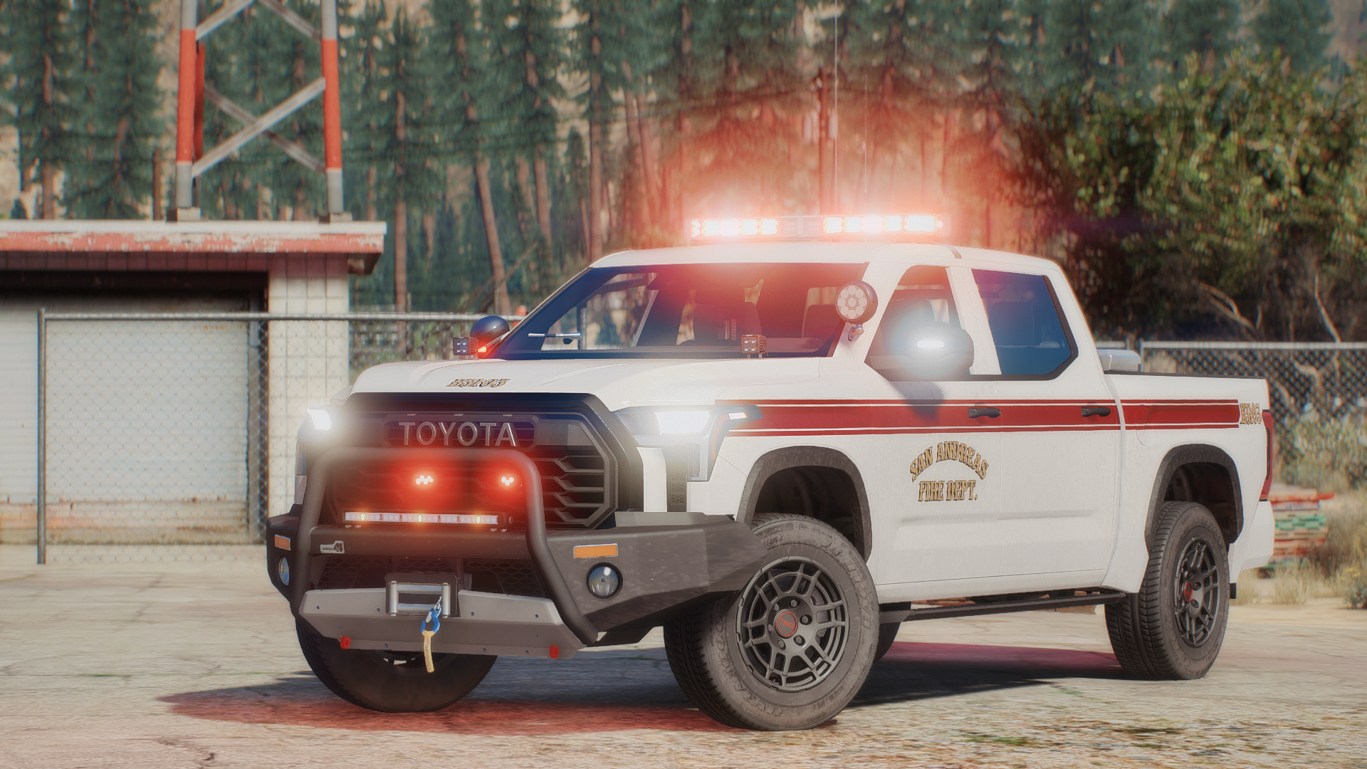 2023 Tundra SR Fire Batt Truck