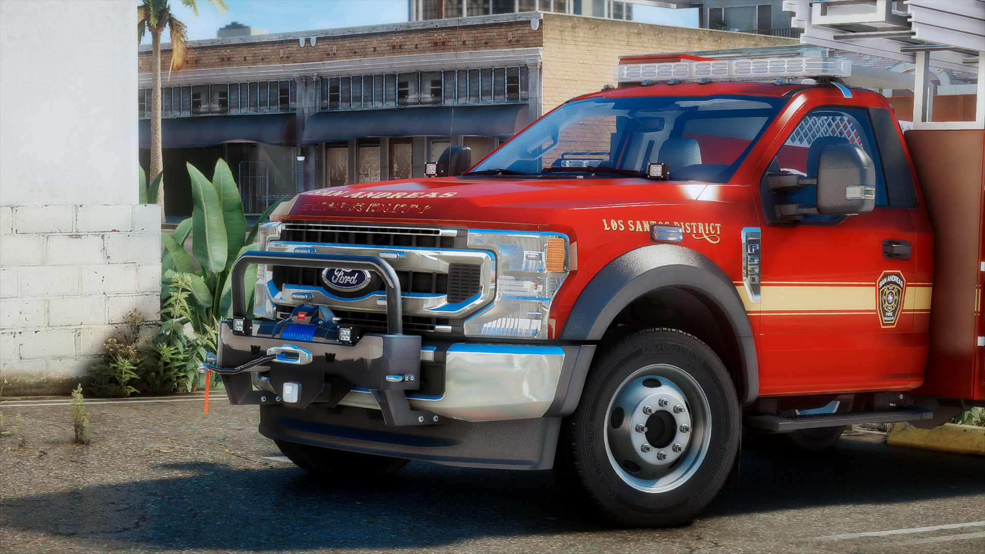2020 Ford F-550 Fire Utility Truck