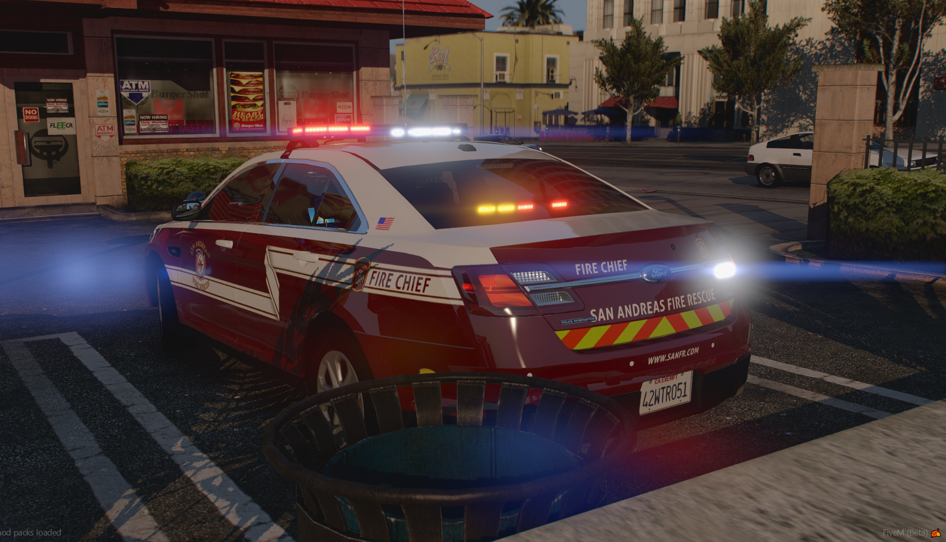 2018 Taurus Fire Sedan