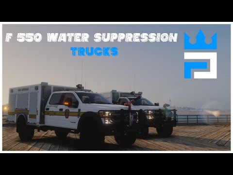 2022 Ford F-550 Single Cab Water Suppression Truck