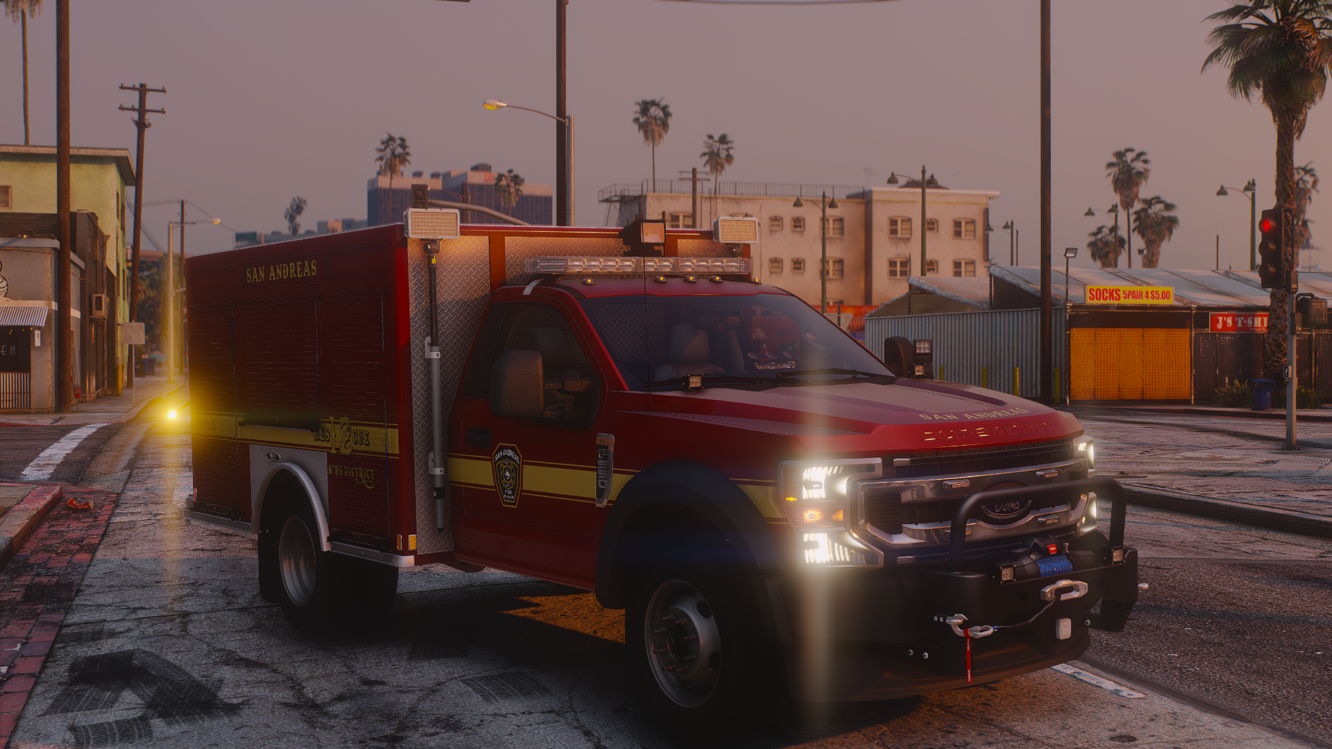 2022 Ford F-550 Single Cab Light Rescue