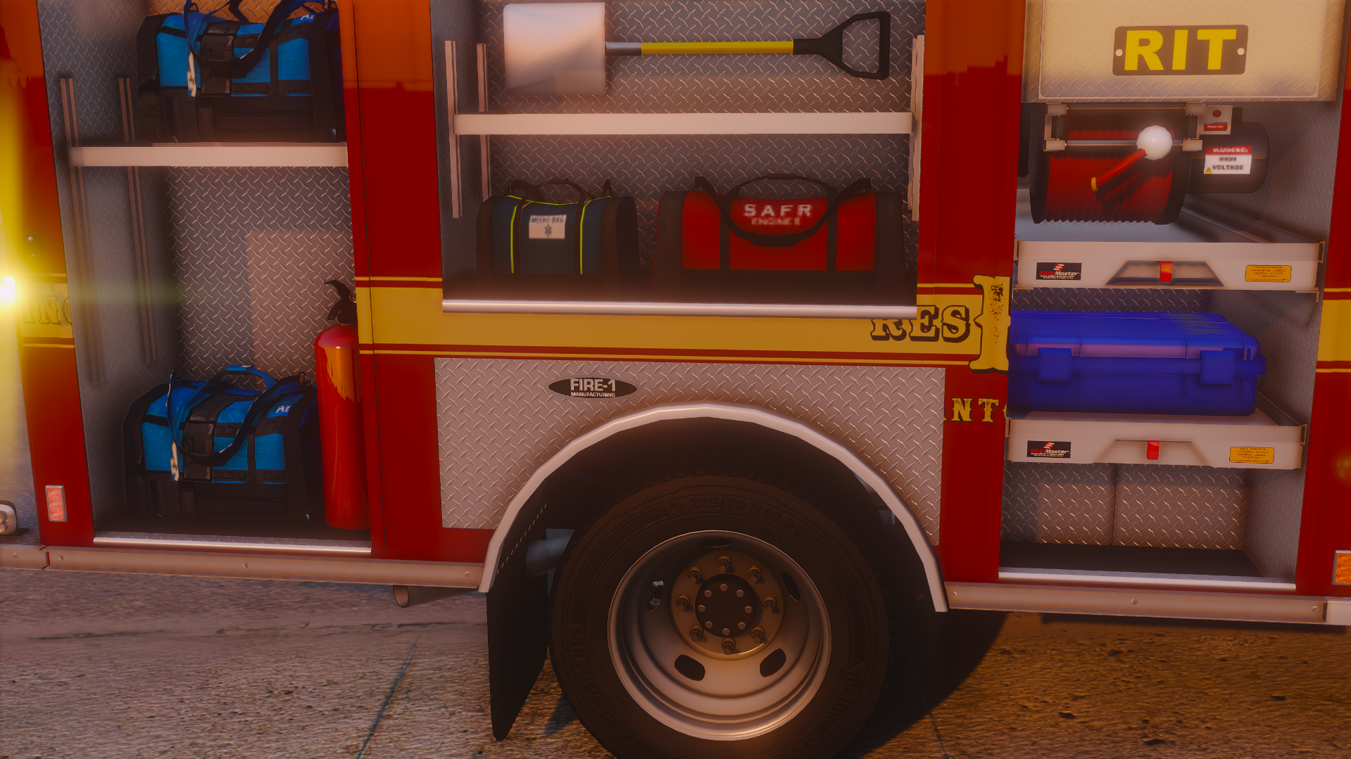 2022 Ford F-550 Single Cab Light Rescue