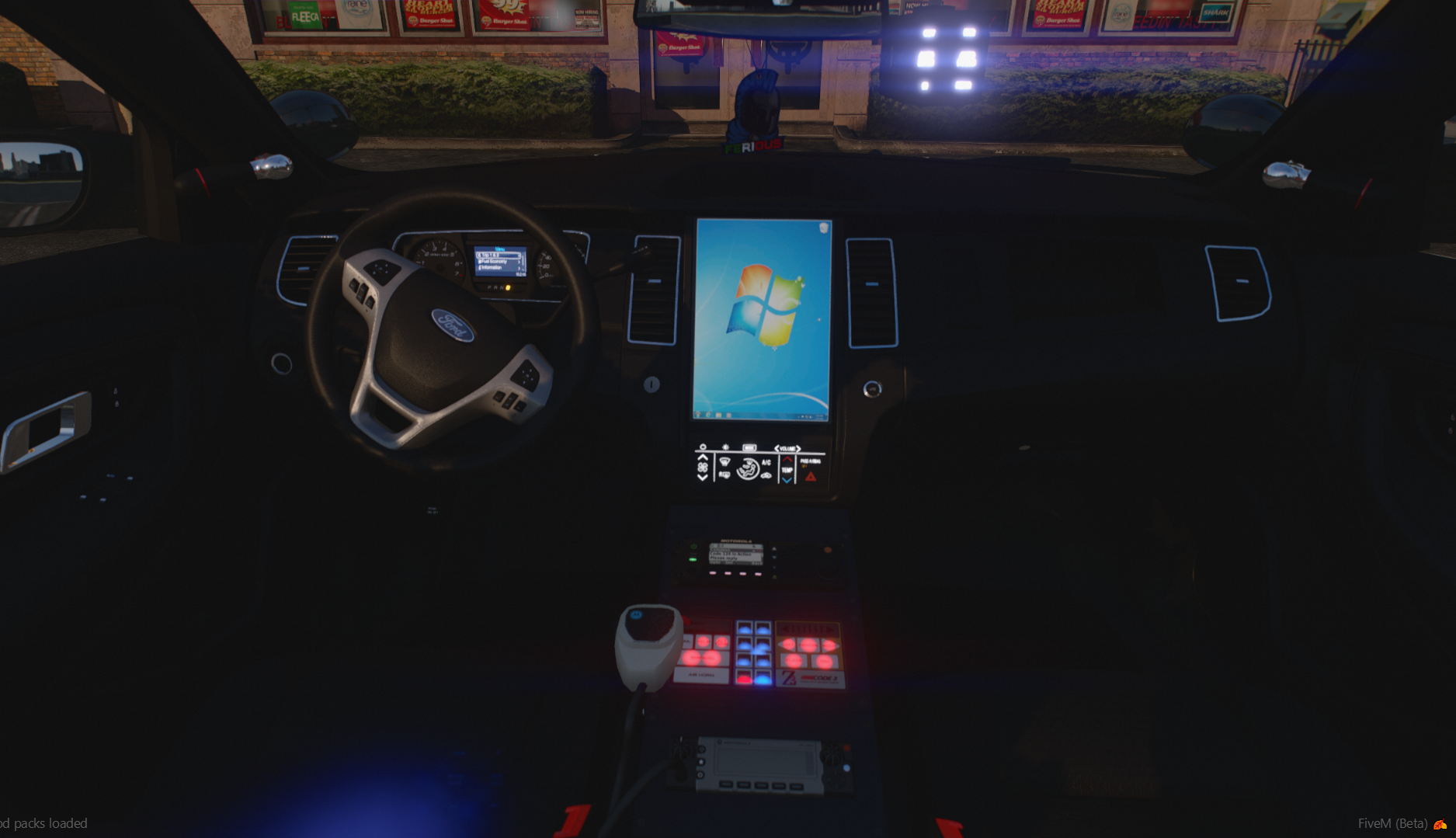 2018 Taurus Fire Sedan