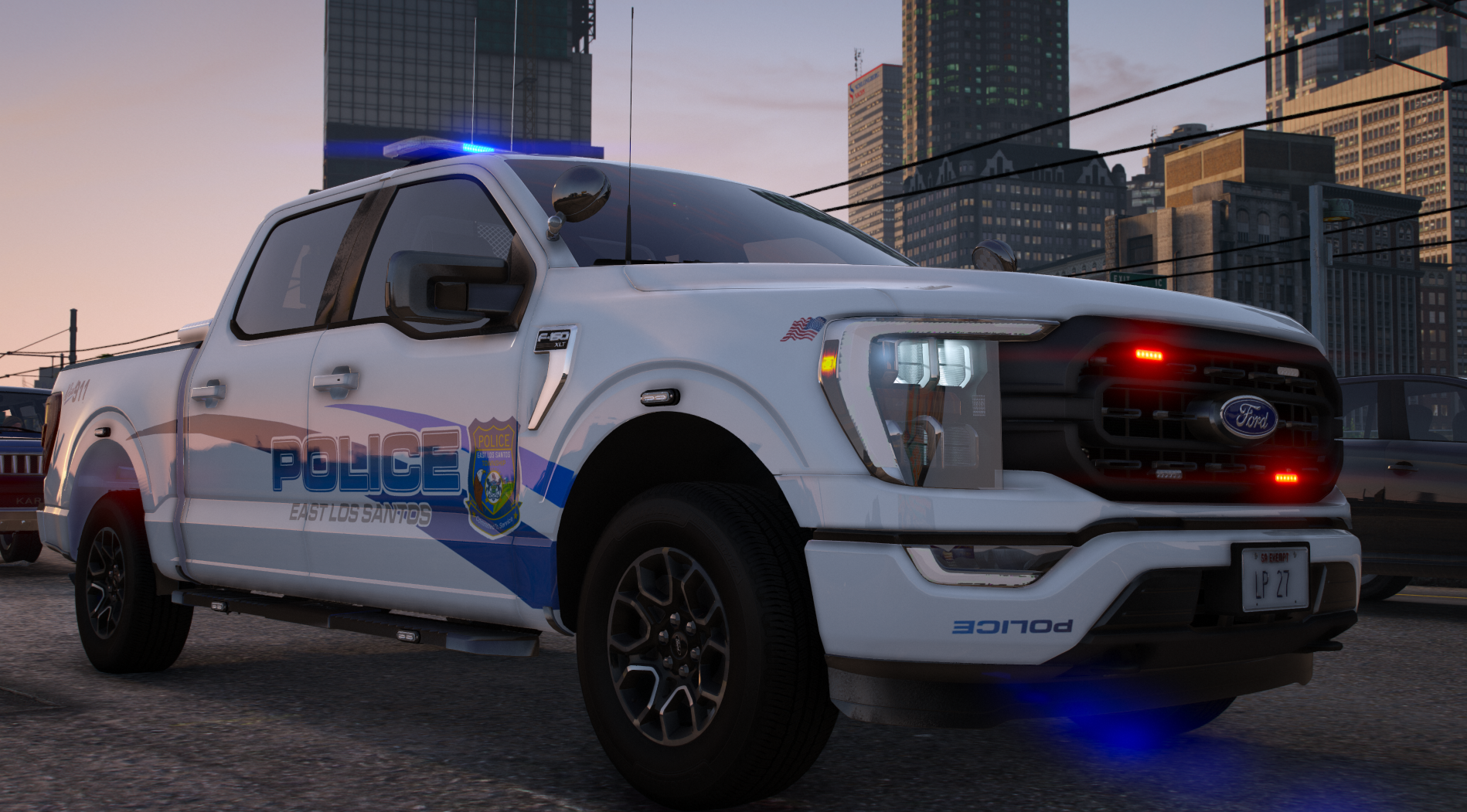 2023 Ford F150 XLT Whelen Setup