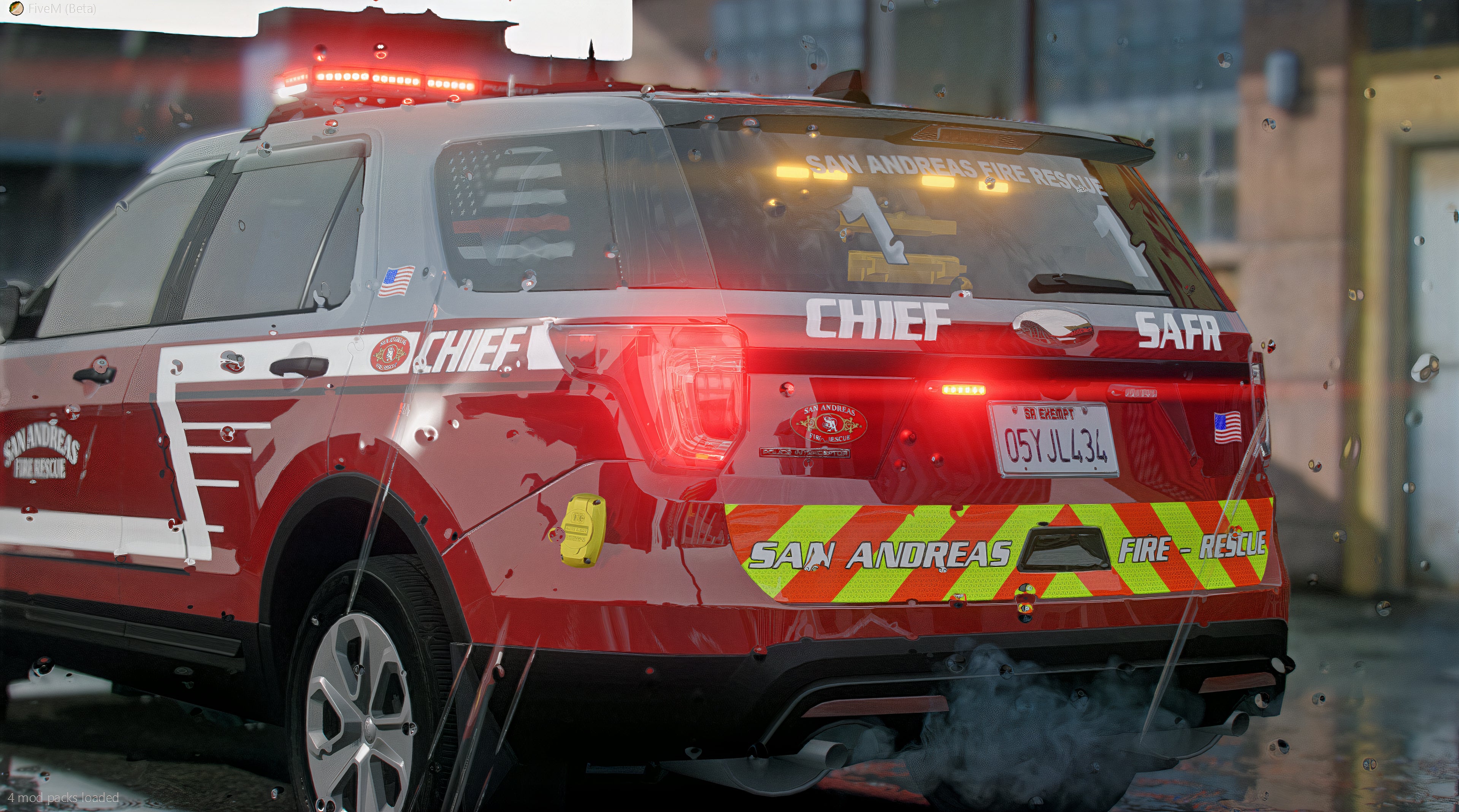 2016 Explorer Fire Chief SUV
