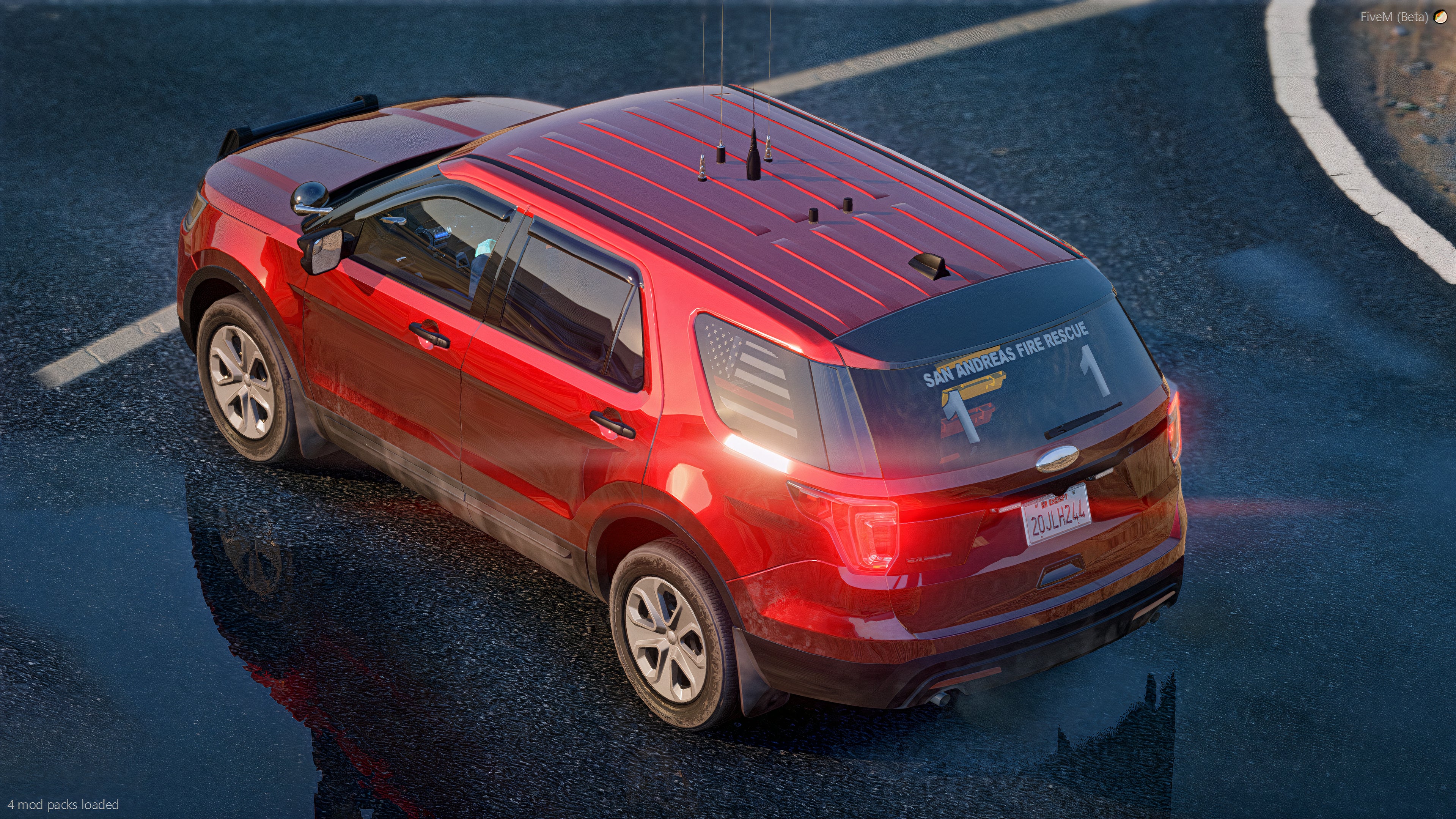 2016 Explorer Fire Chief SUV