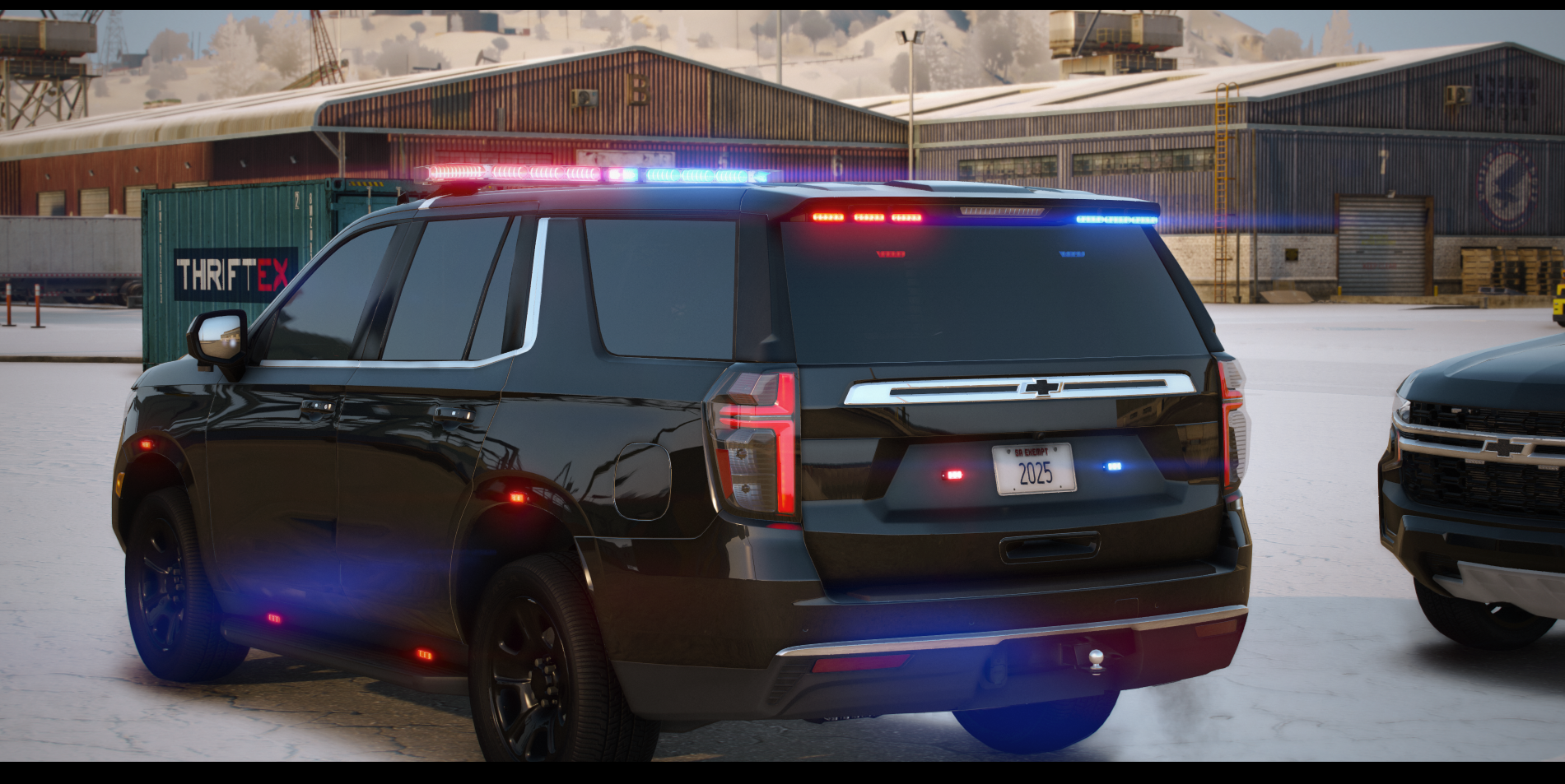 2023 Tahoe DVI Whelen Setup