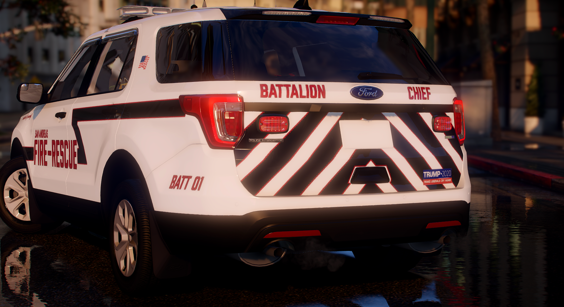 2016 Ford Explorer Fire Command