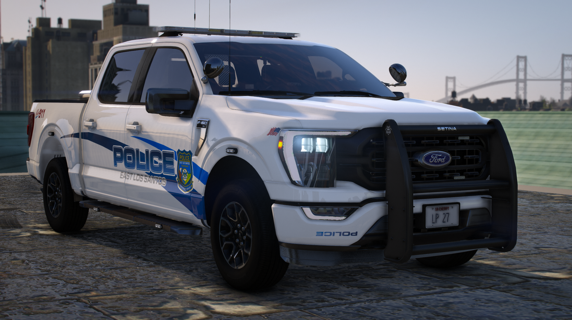 2023 Ford F150 XLT Whelen Setup