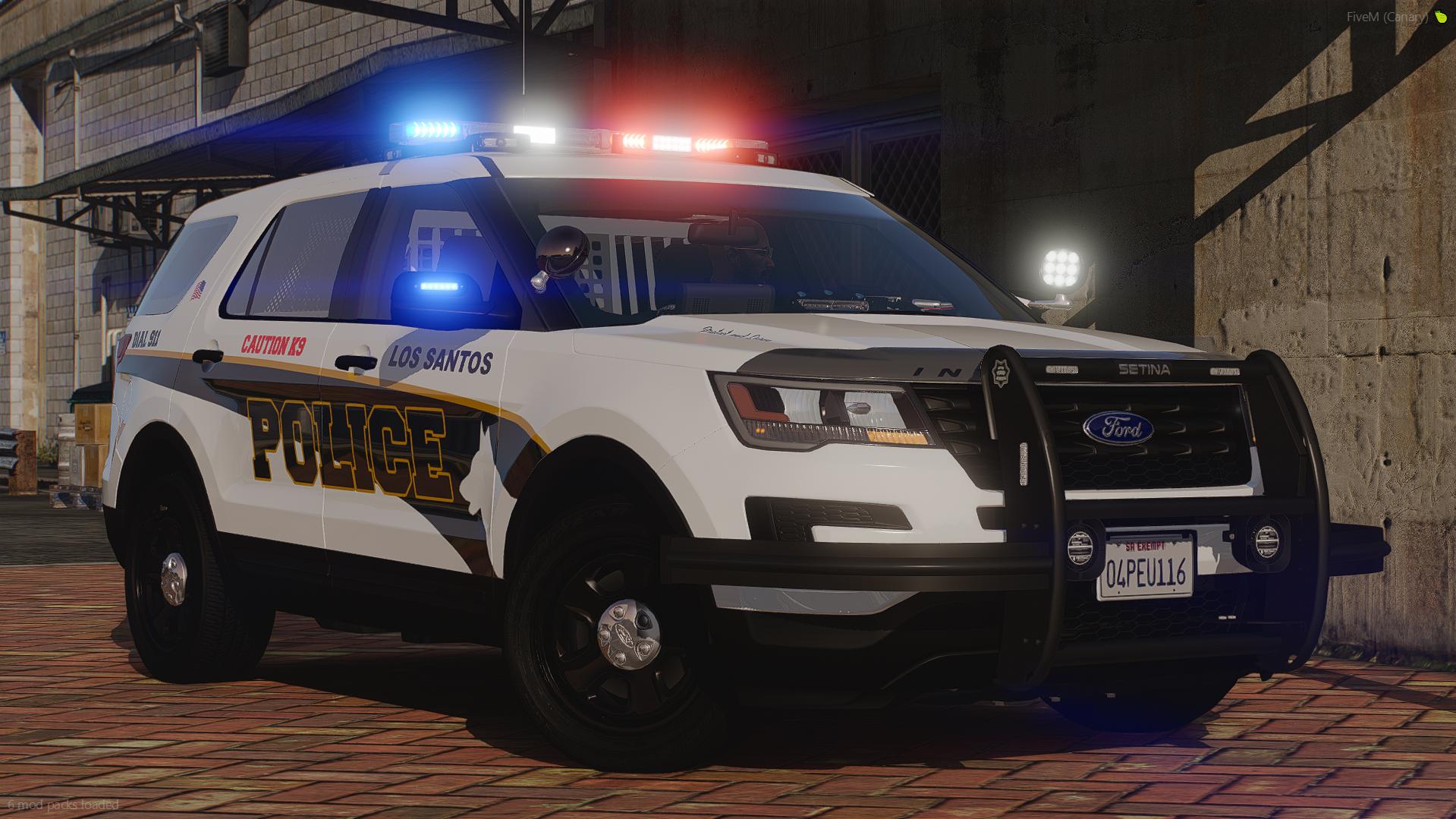 2016 Explorer K-9 Patrol