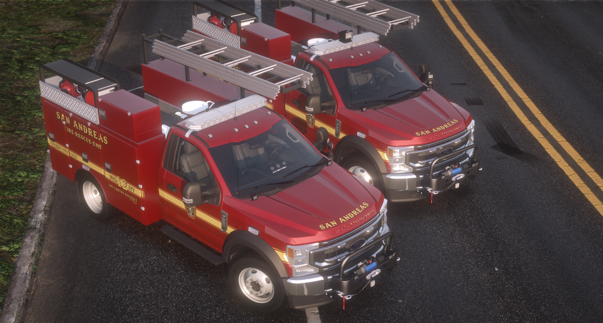 2020 Ford F-550 Fire Utility Truck
