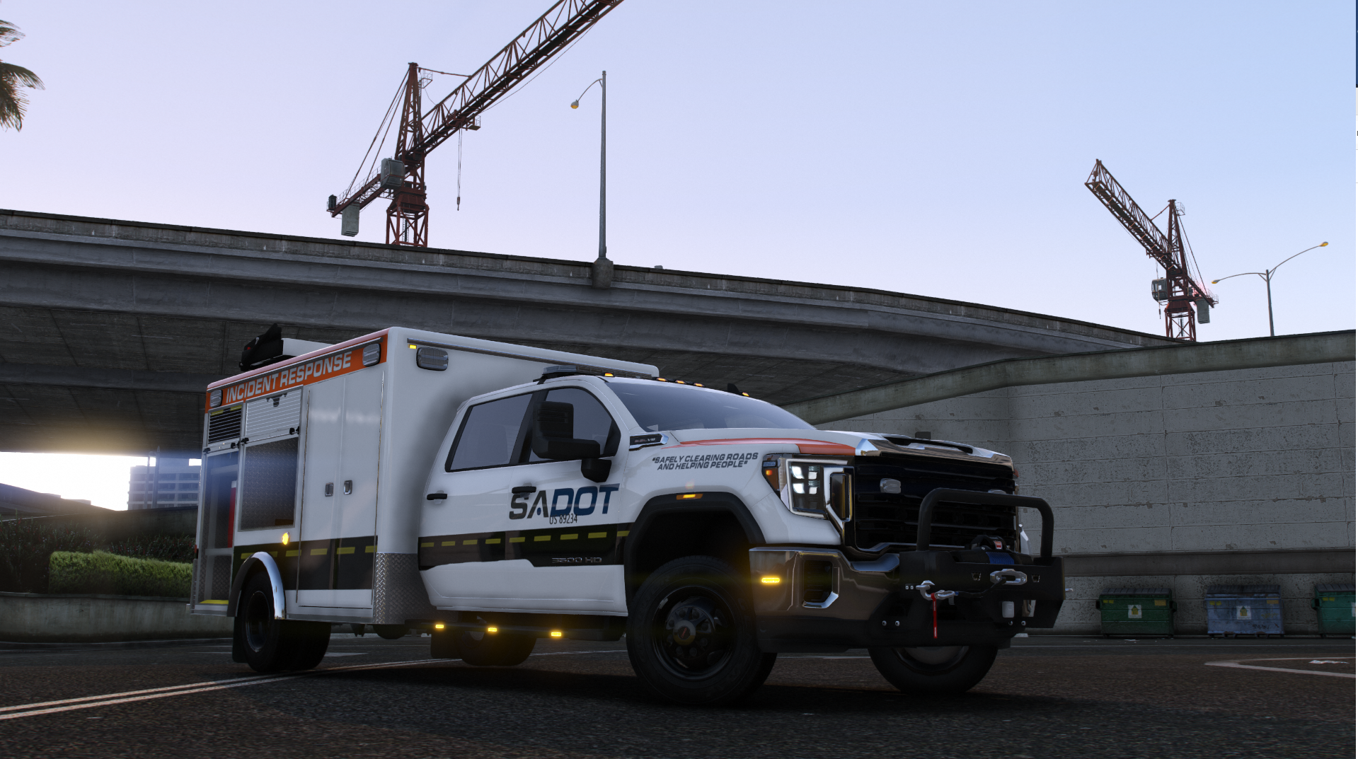 2023 Sierra 3500 SADOT Utility Box