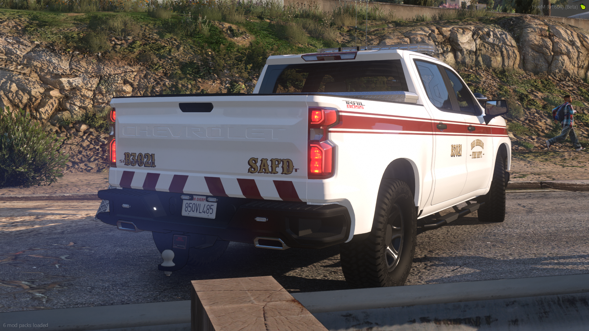 2021 Silverado 1500 TrailBoss Fire Batt Truck