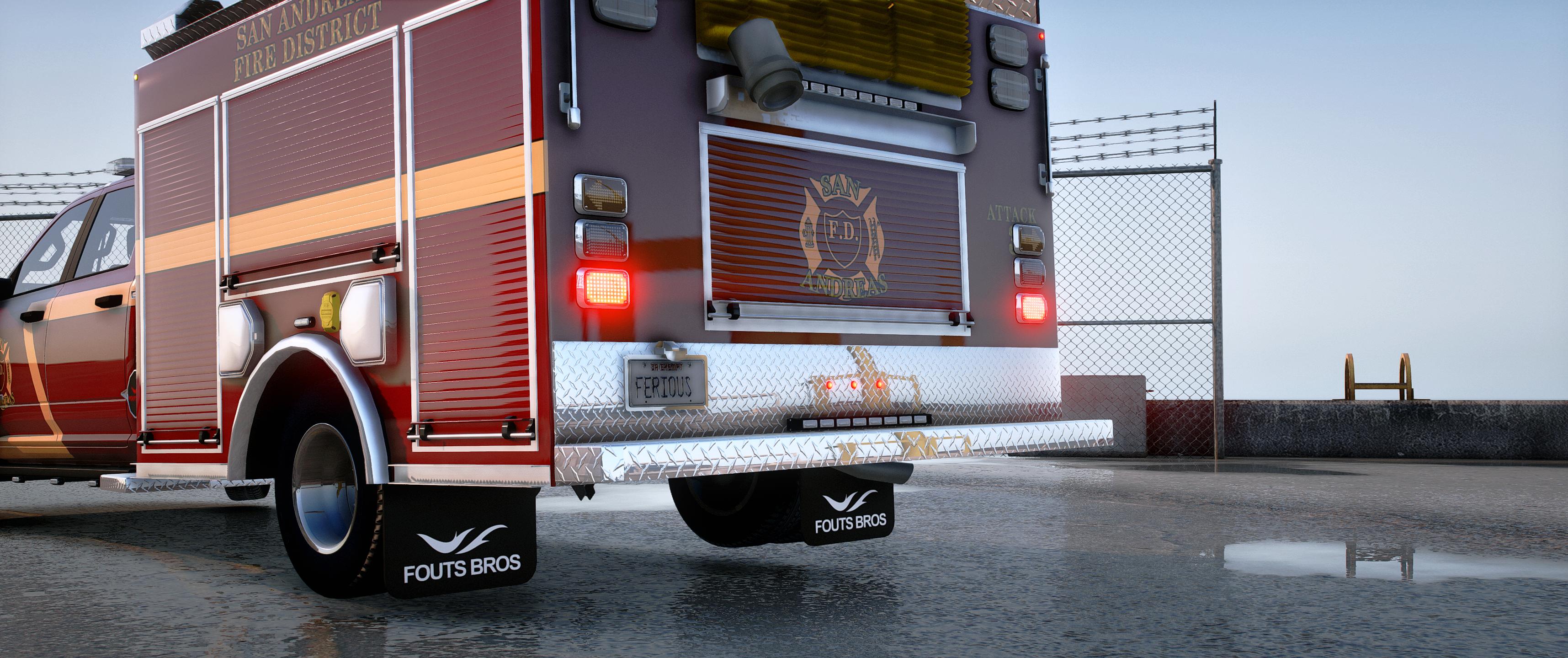 2024 Ram 3500 Big Horn Fire Pumper Truck