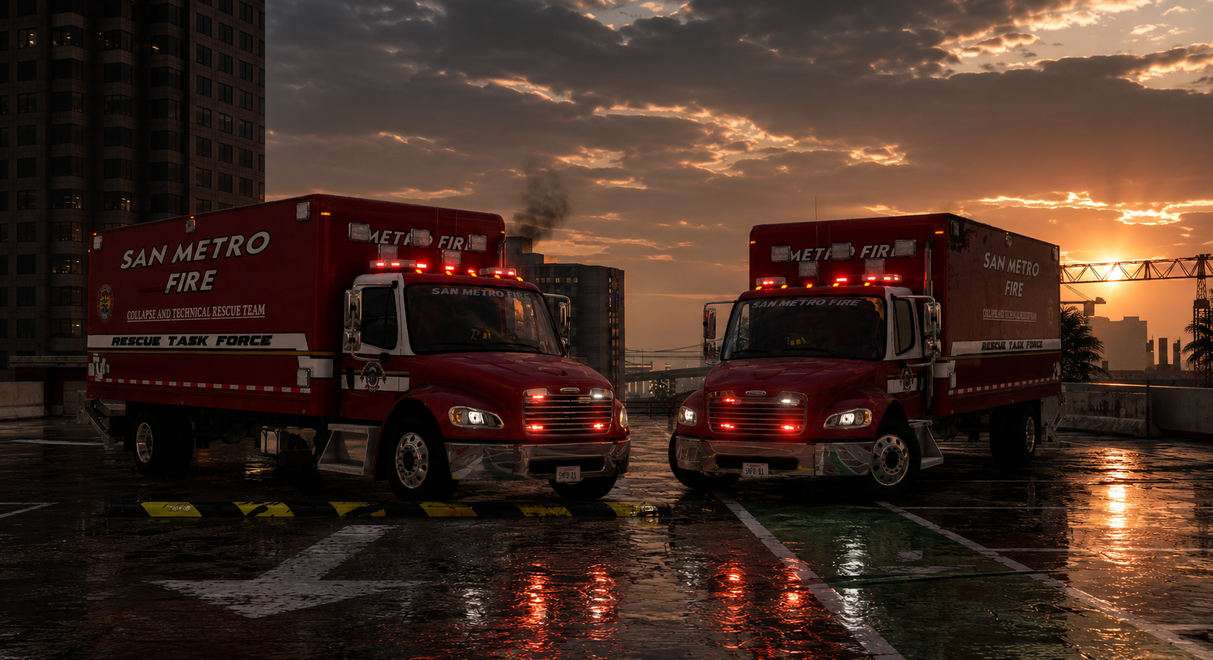 2020 Freightliner M2 Fire-Rescue Box Truck — non-ELS GTAV/FiveM Fire vehicle by Ferious Development