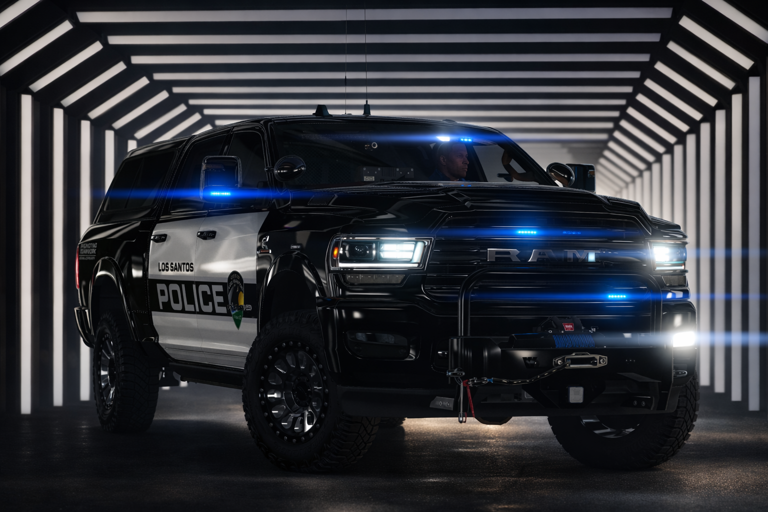 2024 RAM 2500 LongHorn LEO LIFTED — non-ELS GTAV/FiveM LEO vehicle by Ferious Development